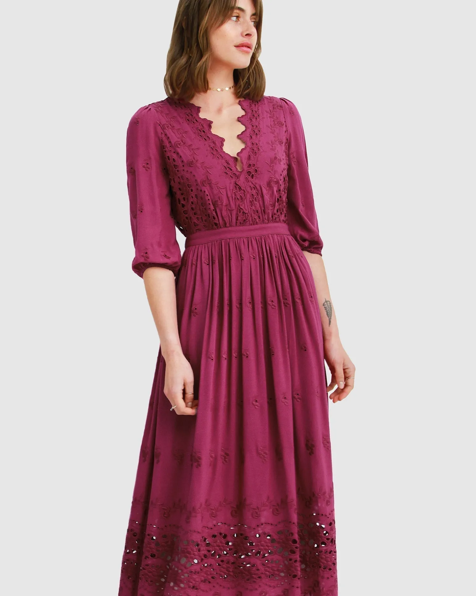 Belle & Bloom Midi Dresses | Midi Dresses>All Eyes On Me Midi Dress -