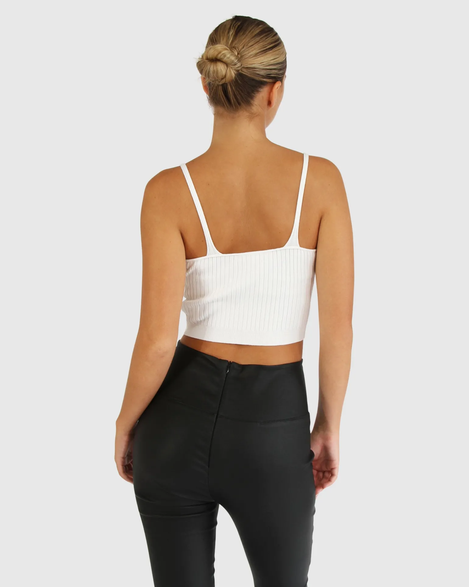Belle & Bloom Tops>All I Need Knit Crop -