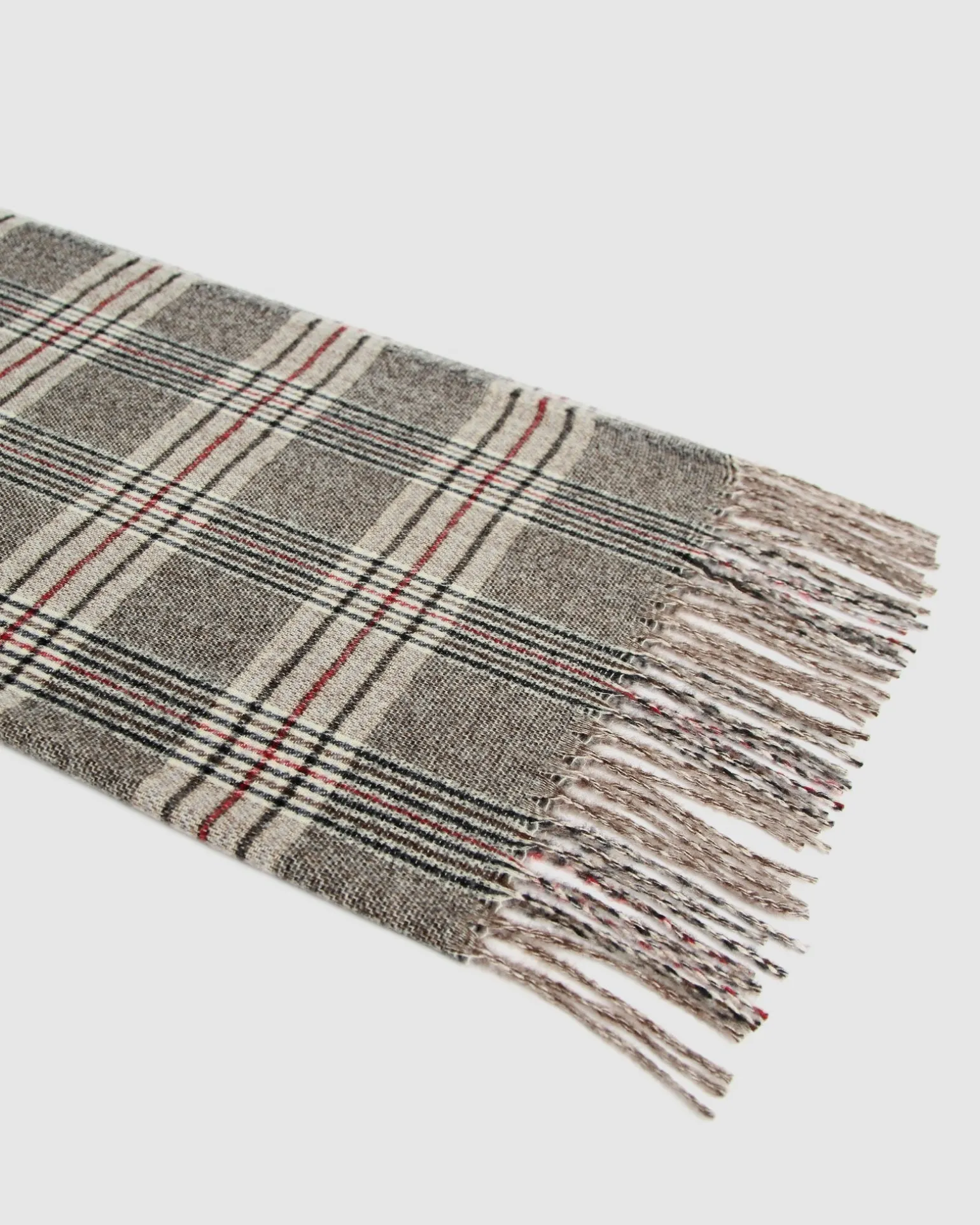 Belle & Bloom Scarves>Aspen Plaid Scarf -