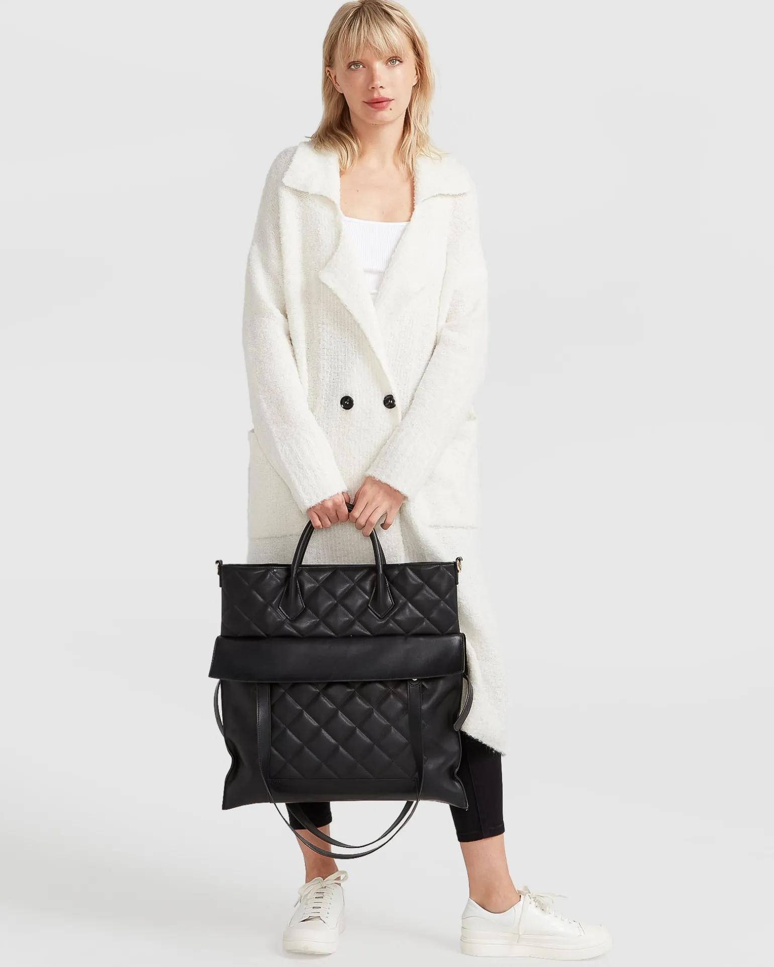 Belle & Bloom Cardigans | Cardigans>Born To Run Sustainable Sweater Coat -