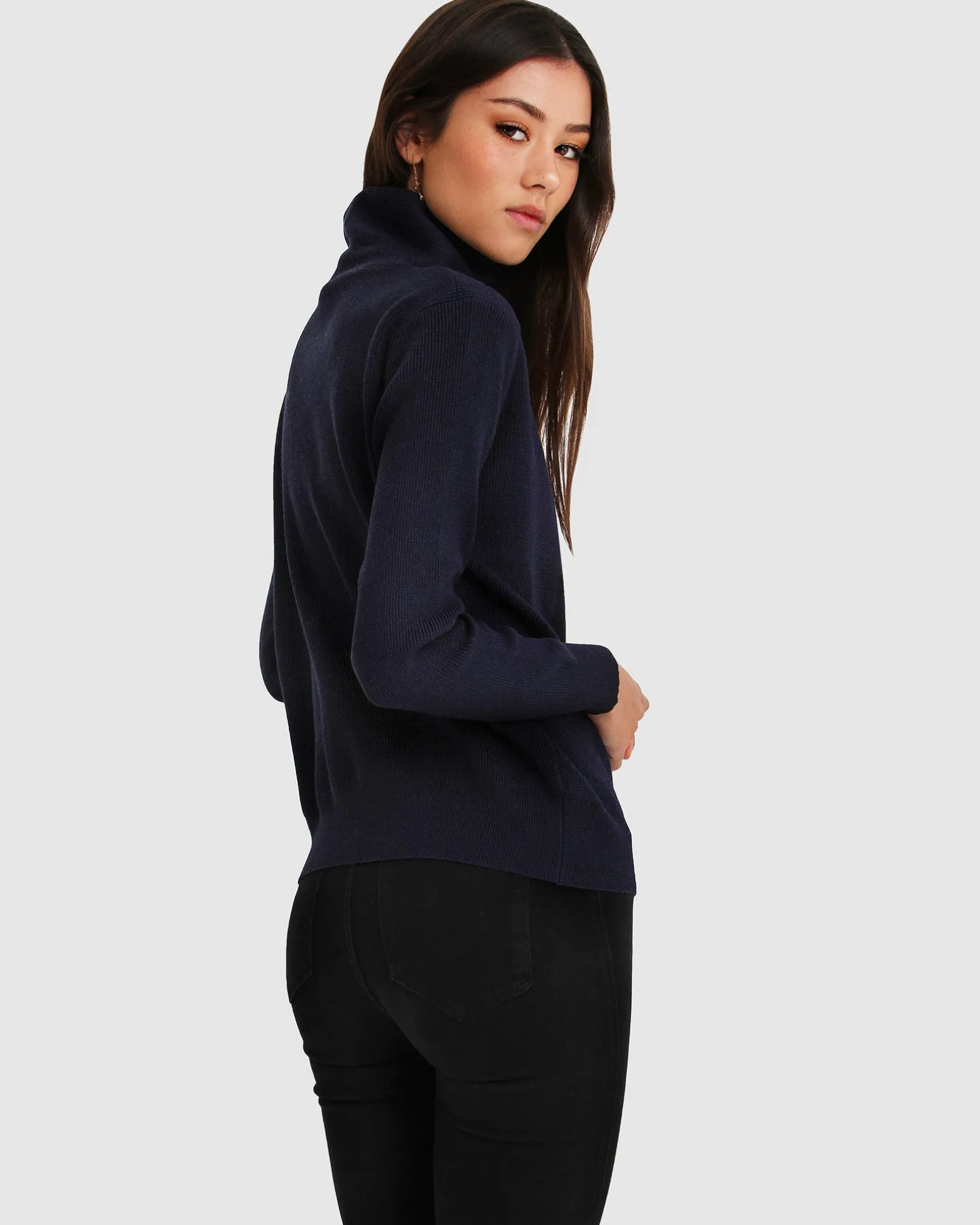 Belle & Bloom Sweaters | Sweaters>Brother’s Zip Front Jumper -