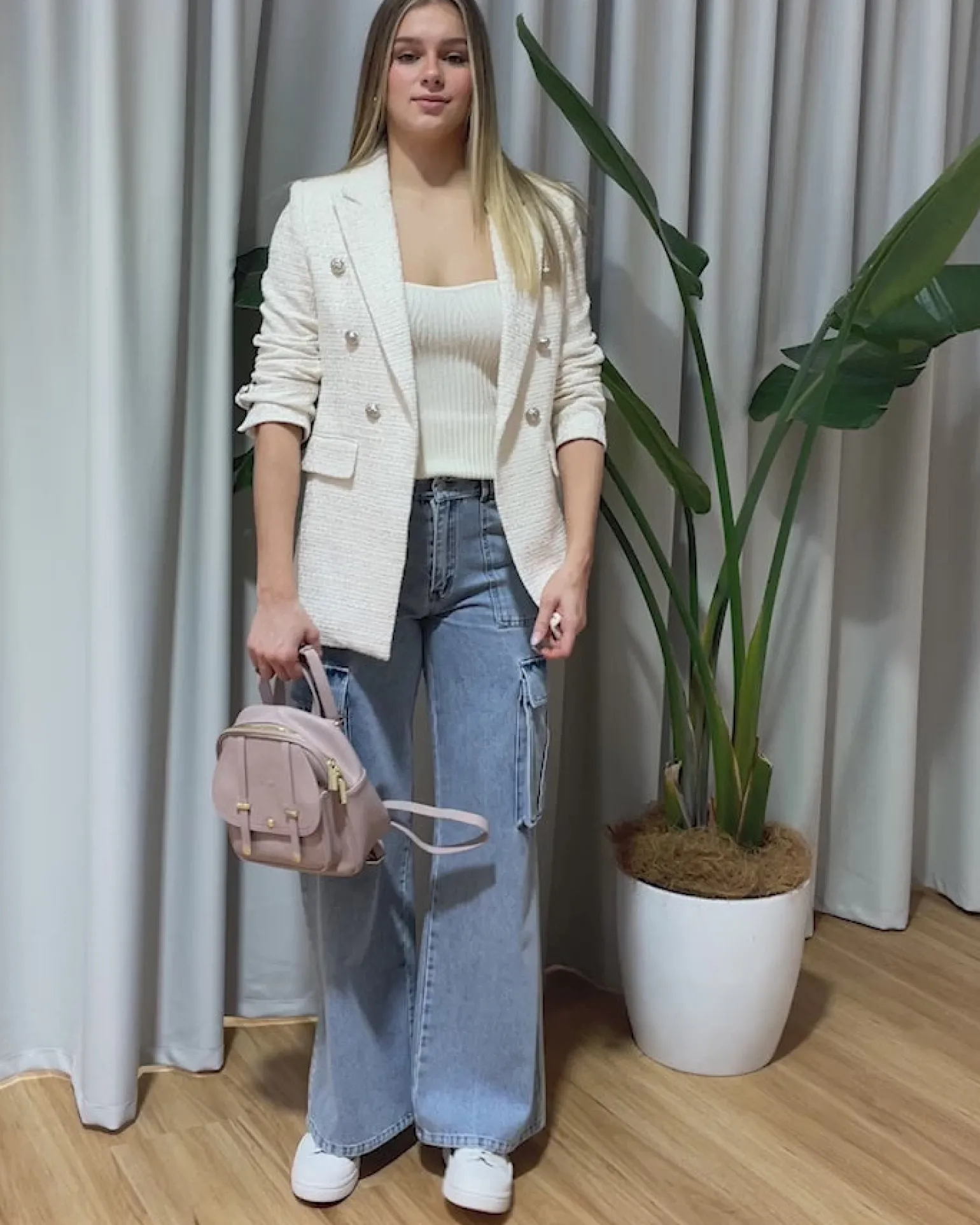 Belle & Bloom Handbags | Backpacks>Camila Leather Backpack - Dusty Pink