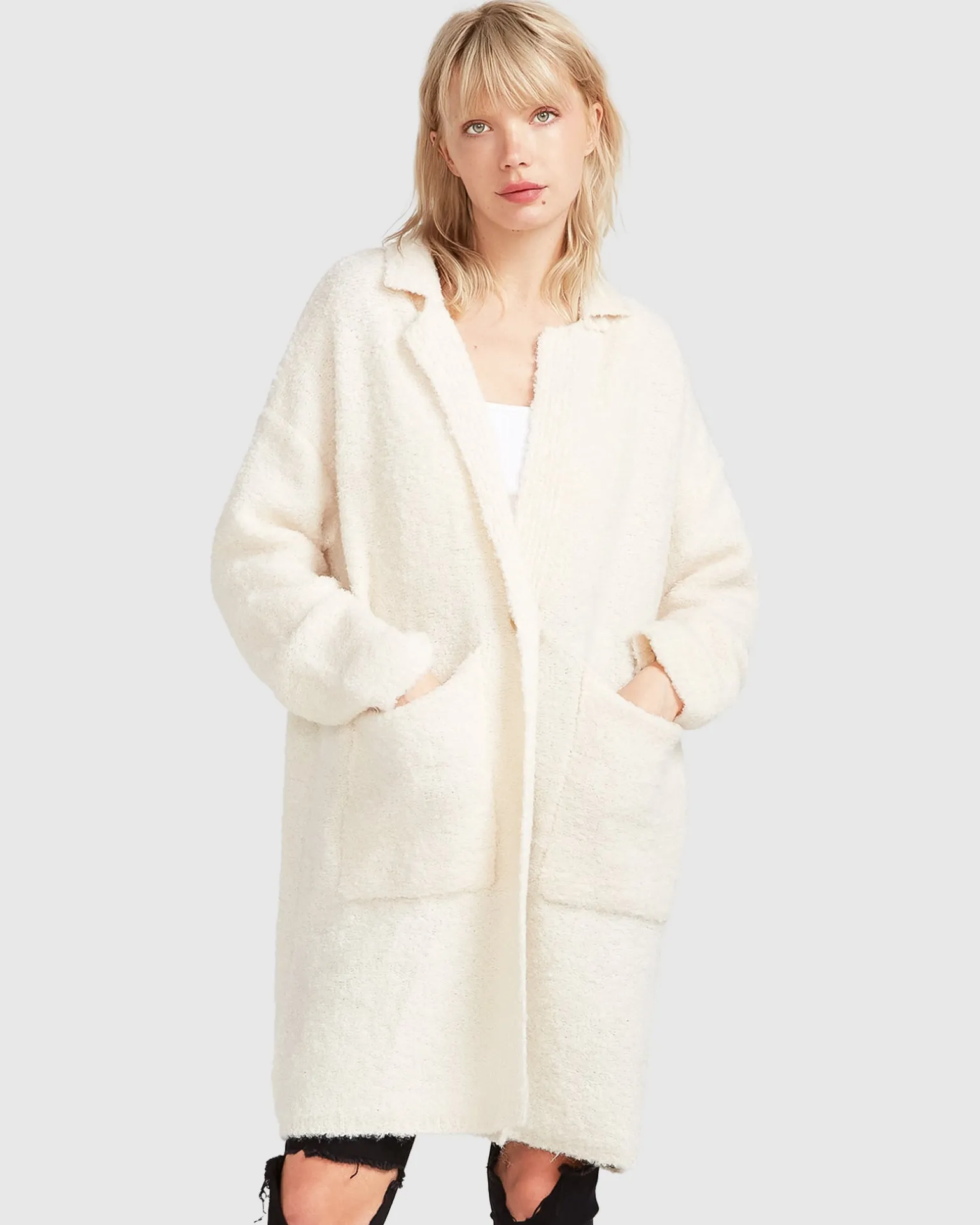Belle & Bloom Cardigans | Cardigans>Days Go By Sustainable Blazer Cardigan -