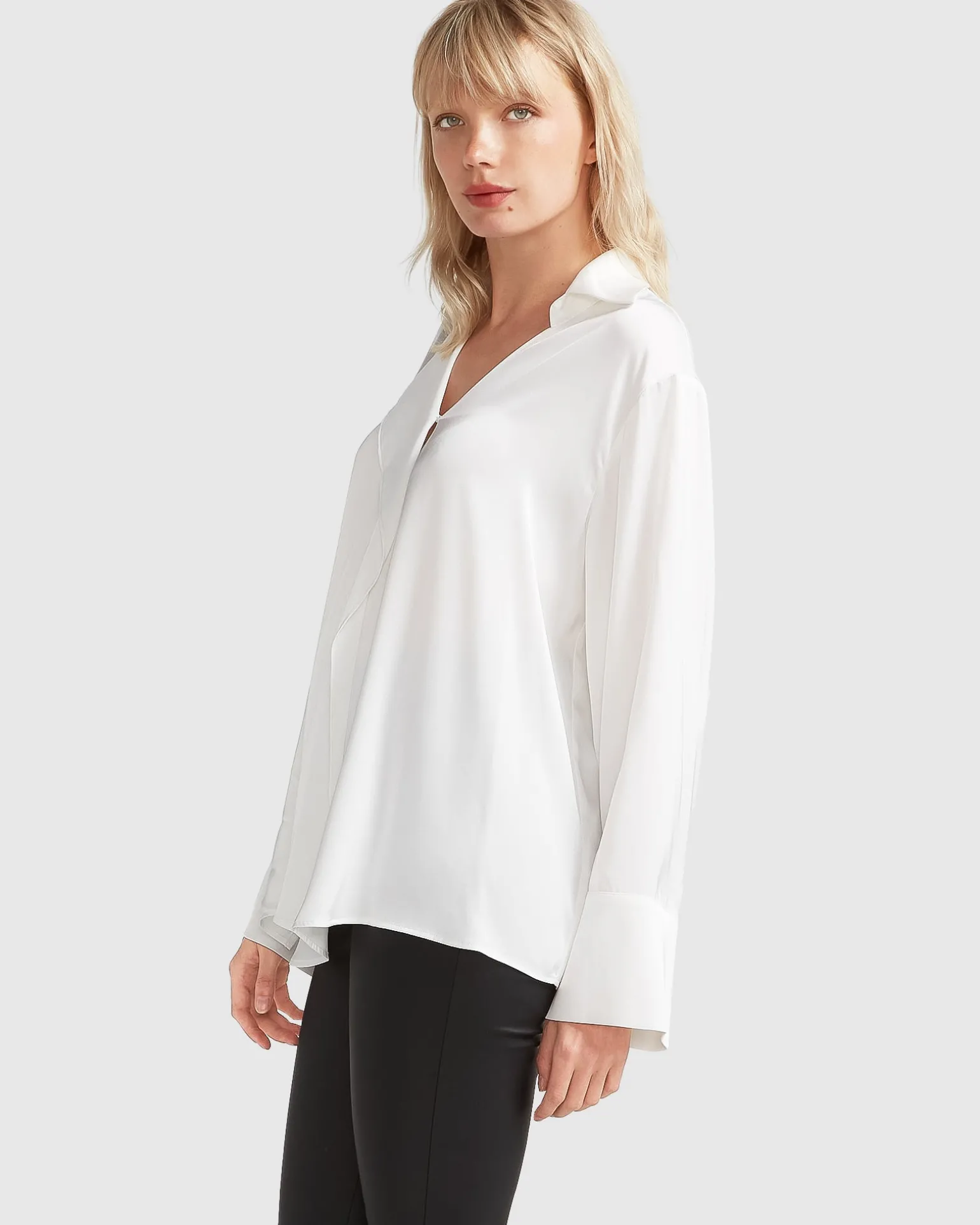 Belle & Bloom Shirts & Blouses>Gemini Waterfall Shirt -