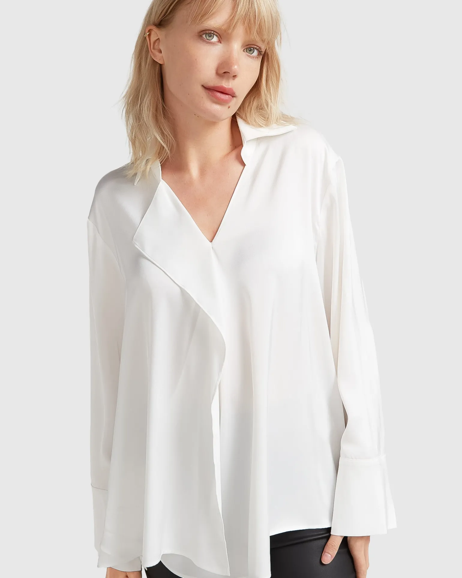 Belle & Bloom Shirts & Blouses>Gemini Waterfall Shirt -