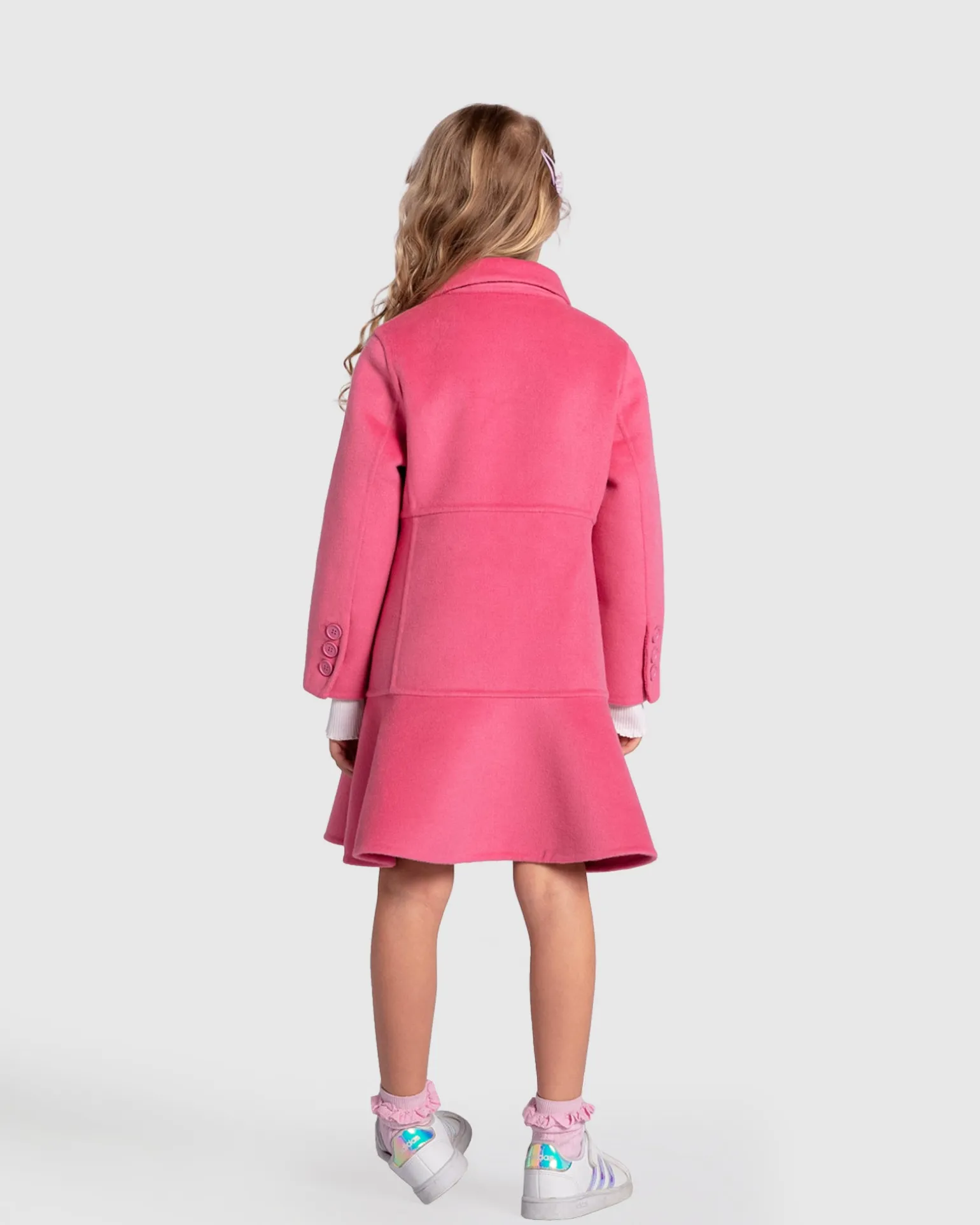 Belle & Bloom Girls Coats>Good Manners Wool Blend Fitted Coat -
