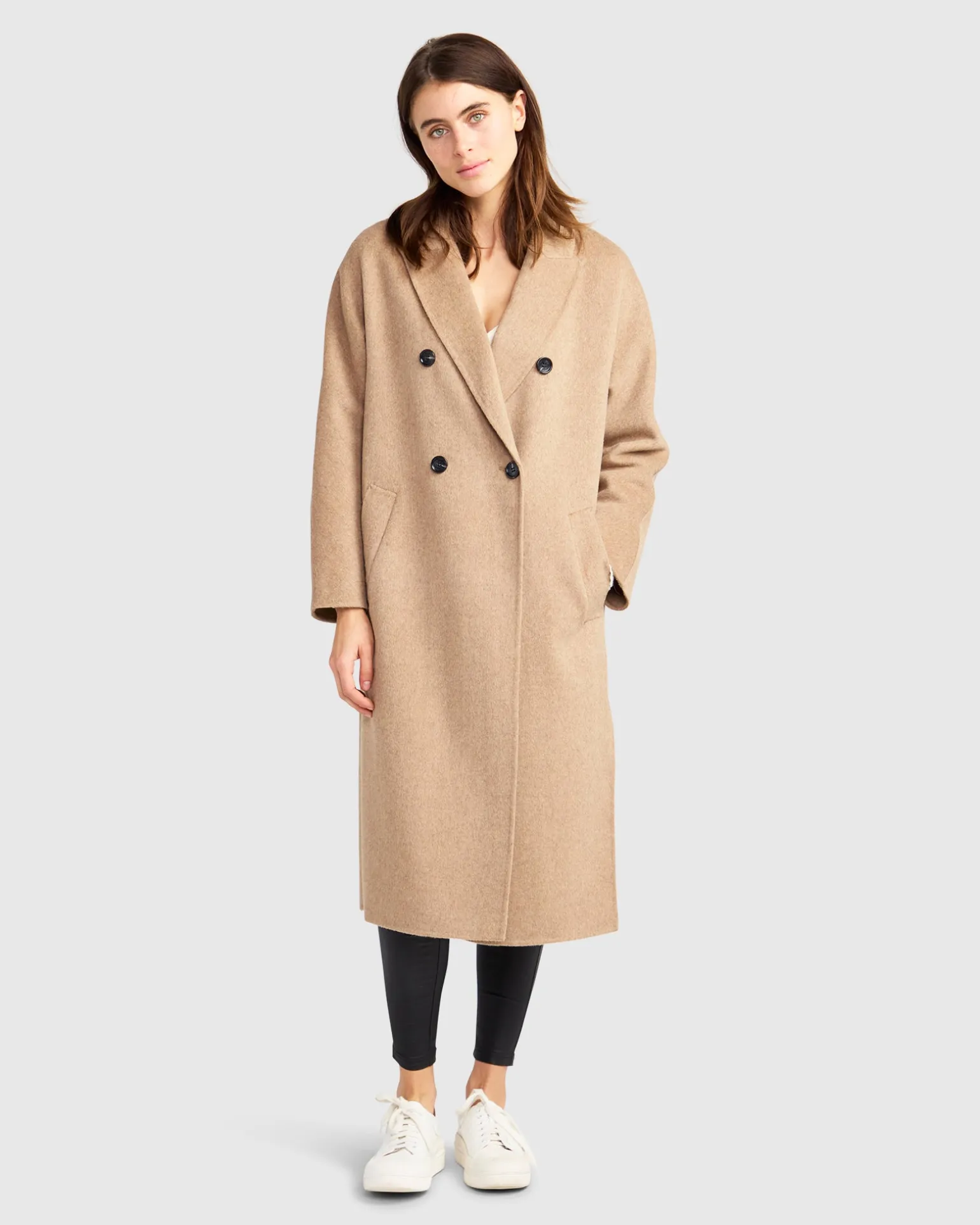 Belle & Bloom Wool Coats | Wool Coats>Guestlist Oversized Double Breasted C -