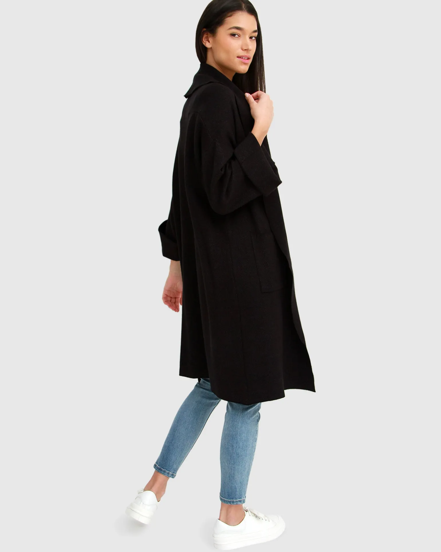 Belle & Bloom Cardigans | Cardigans>Hold The Line Coatigan -