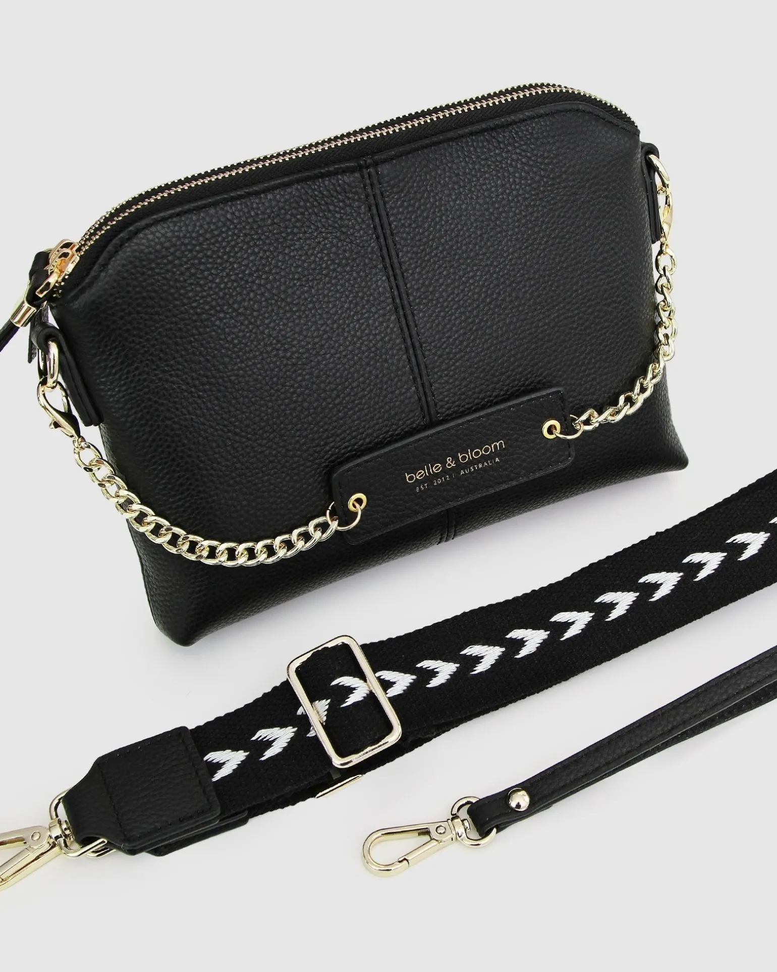 Belle & Bloom Cross-body Bags | Handbags>Honey Honey Cross-Body Bag - Black