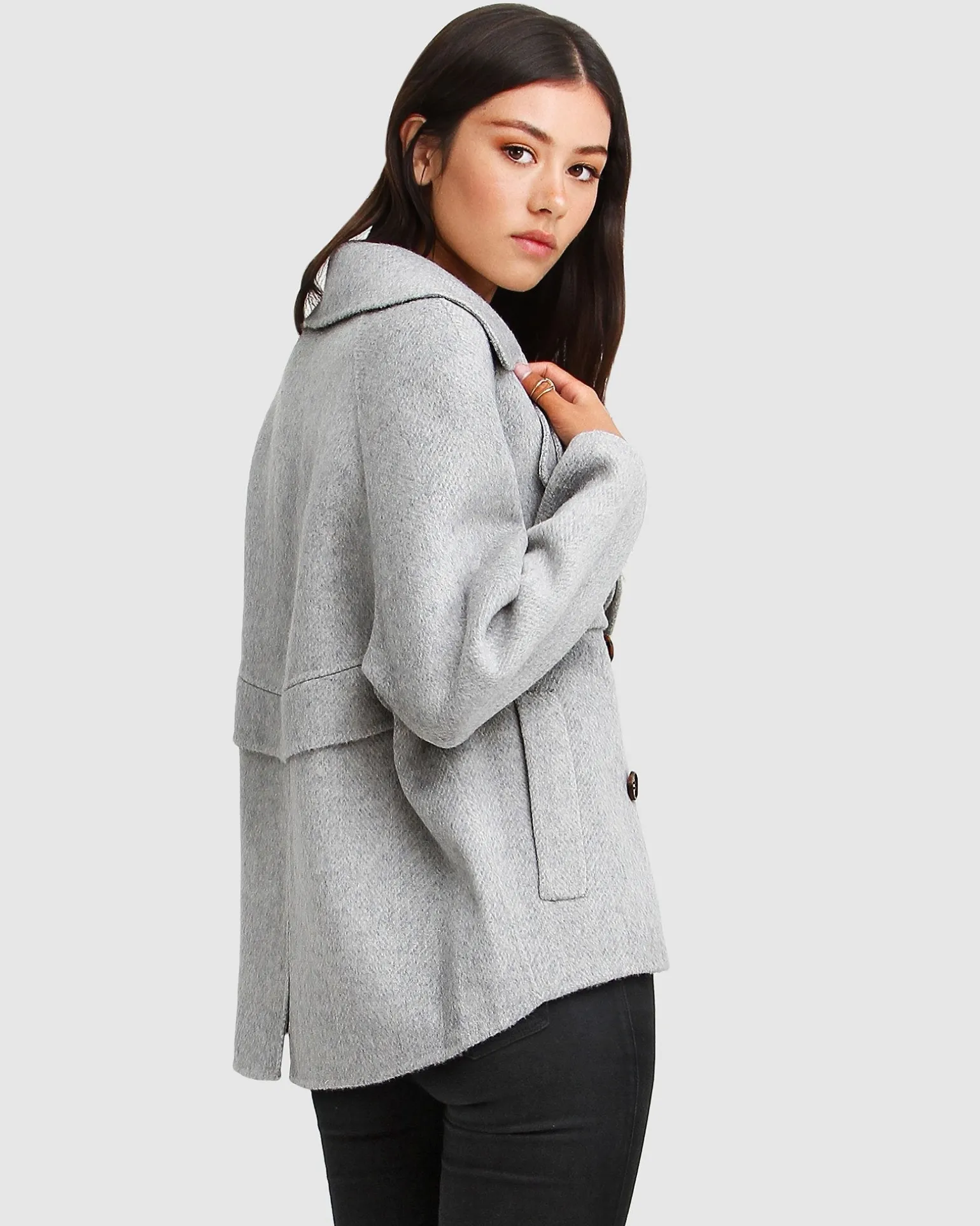 Belle & Bloom Wool Coats | Wool Coats>I'm Yours Wool Blend Peacoat -