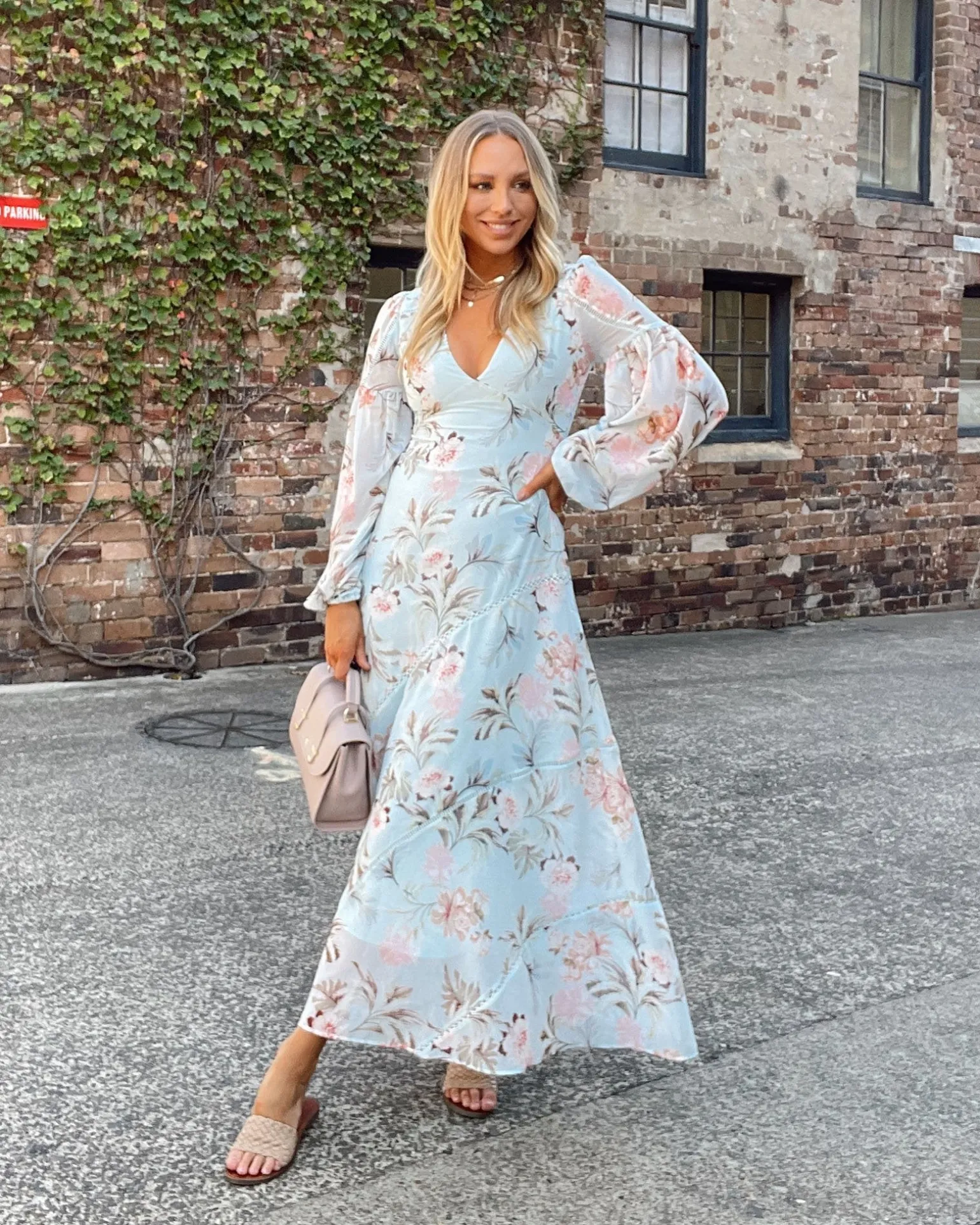 Belle & Bloom Maxi Dresses | Maxi Dresses>In Your Dreams Maxi Dress - Light Blue