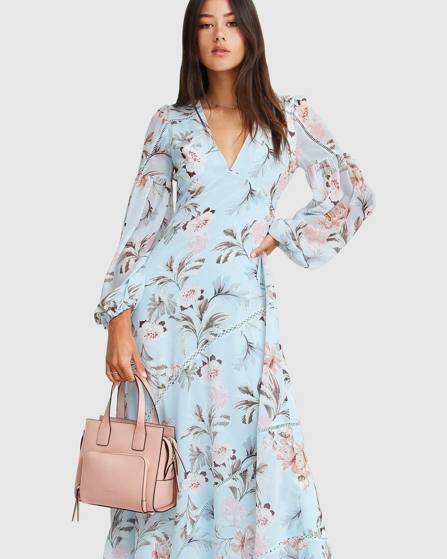 Belle & Bloom Maxi Dresses | Maxi Dresses>In Your Dreams Maxi Dress - Light Blue