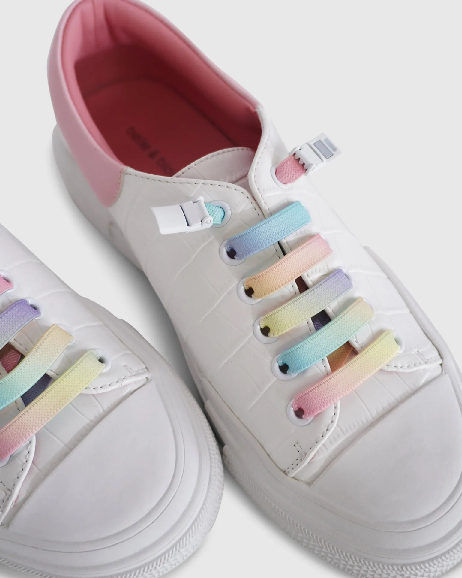 Belle & Bloom Girls Shoes>Just A Little Dream Croc Leather Sneaker -