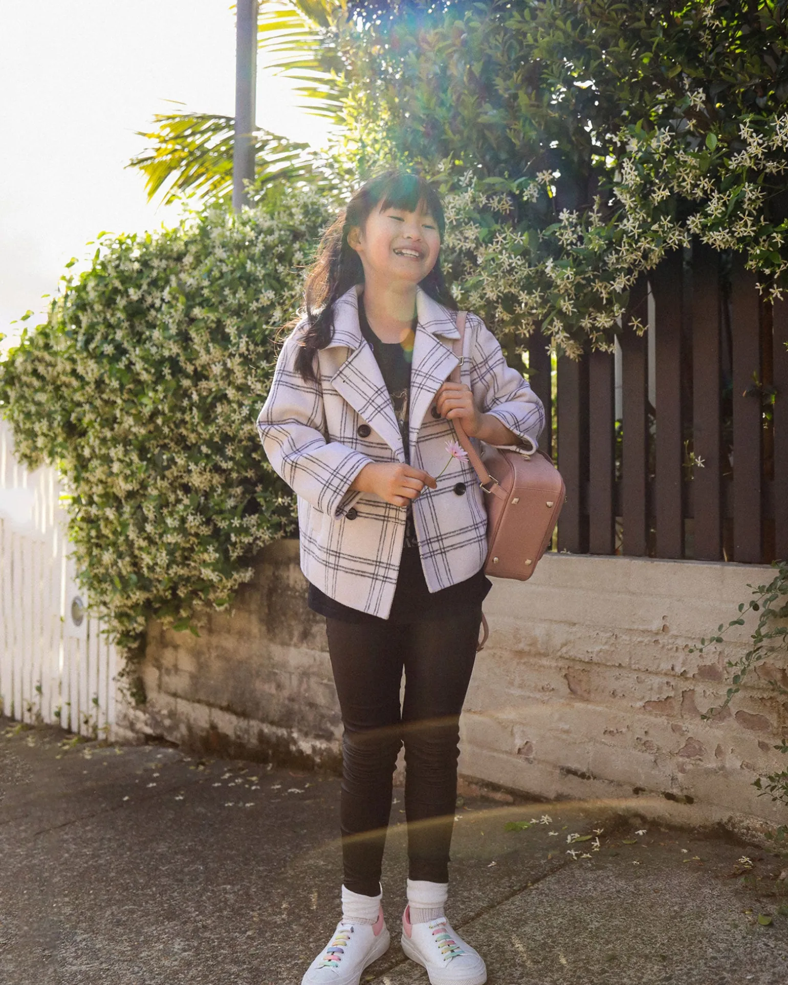 Belle & Bloom Girls Shoes>Just A Little Dream Croc Leather Sneaker -