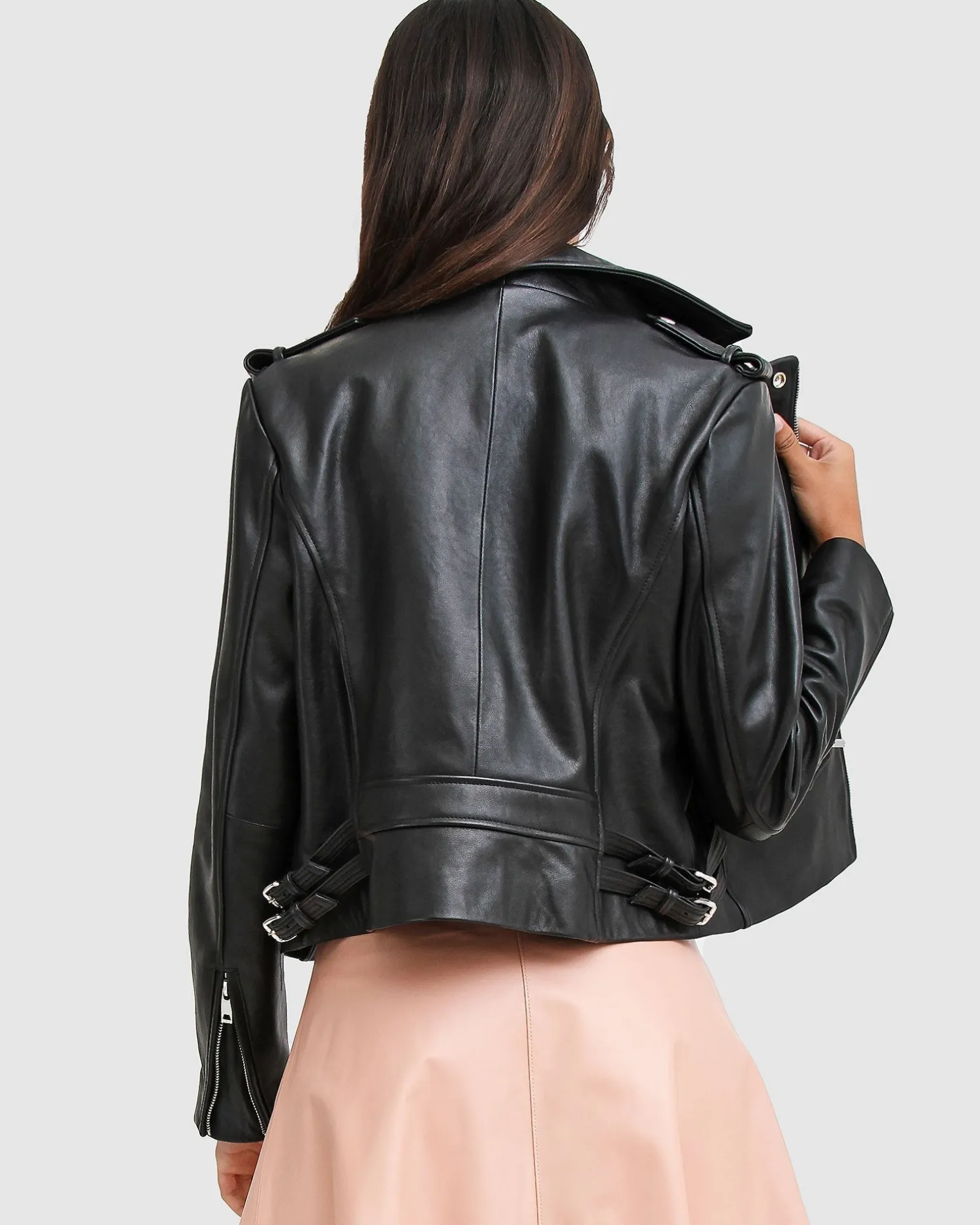 Belle & Bloom Leather Jackets | Leather Coats>Just Friends Leather Jacket -