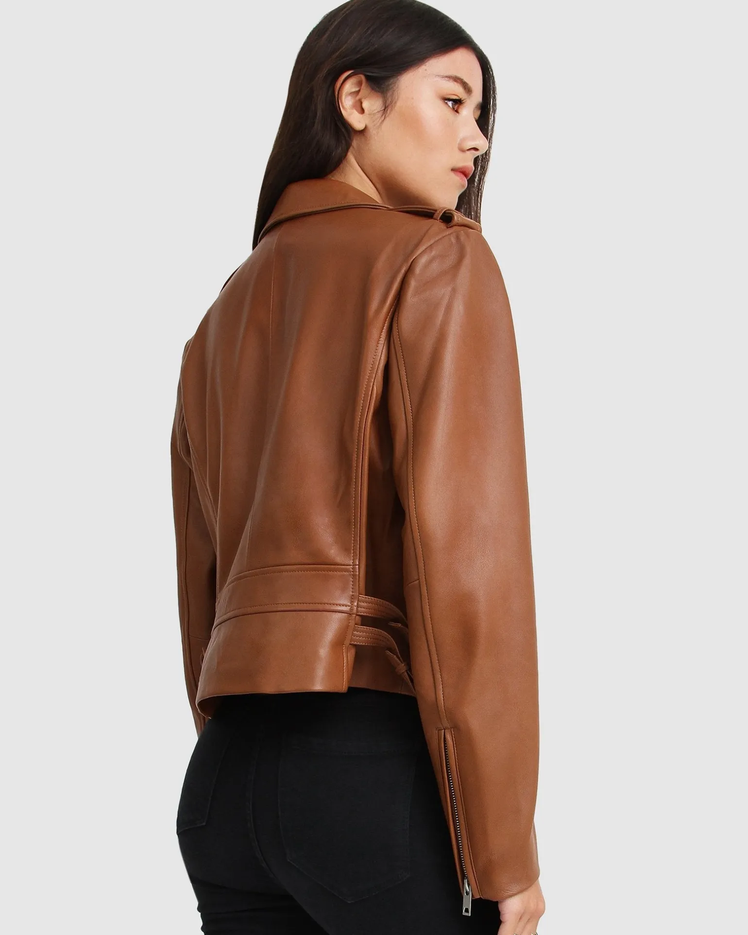 Belle & Bloom Leather Jackets | Leather Coats>Just Friends Leather Jacket -