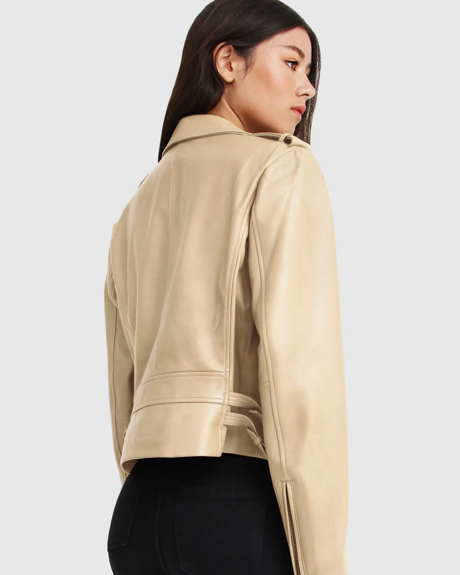 Belle & Bloom Leather Jackets | Leather Coats>Just Friends Leather Jacket -