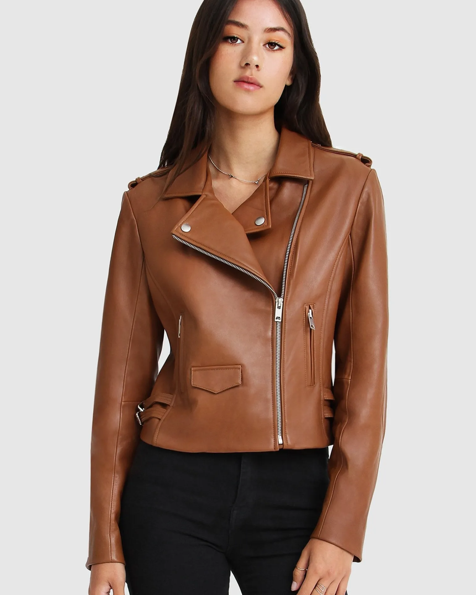 Belle & Bloom Leather Jackets | Leather Coats>Just Friends Leather Jacket -