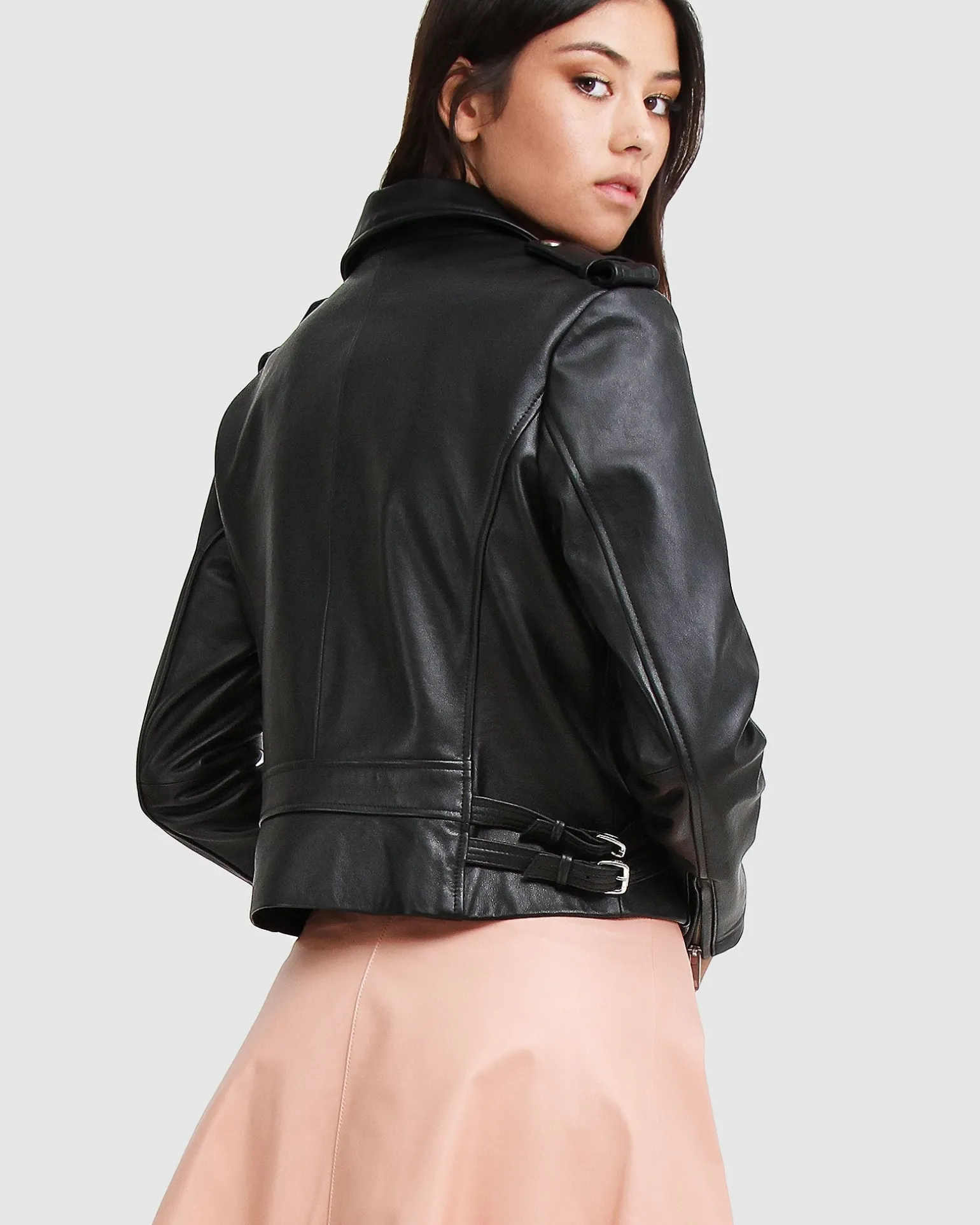 Belle & Bloom Leather Jackets | Leather Coats>Just Friends Leather Jacket -