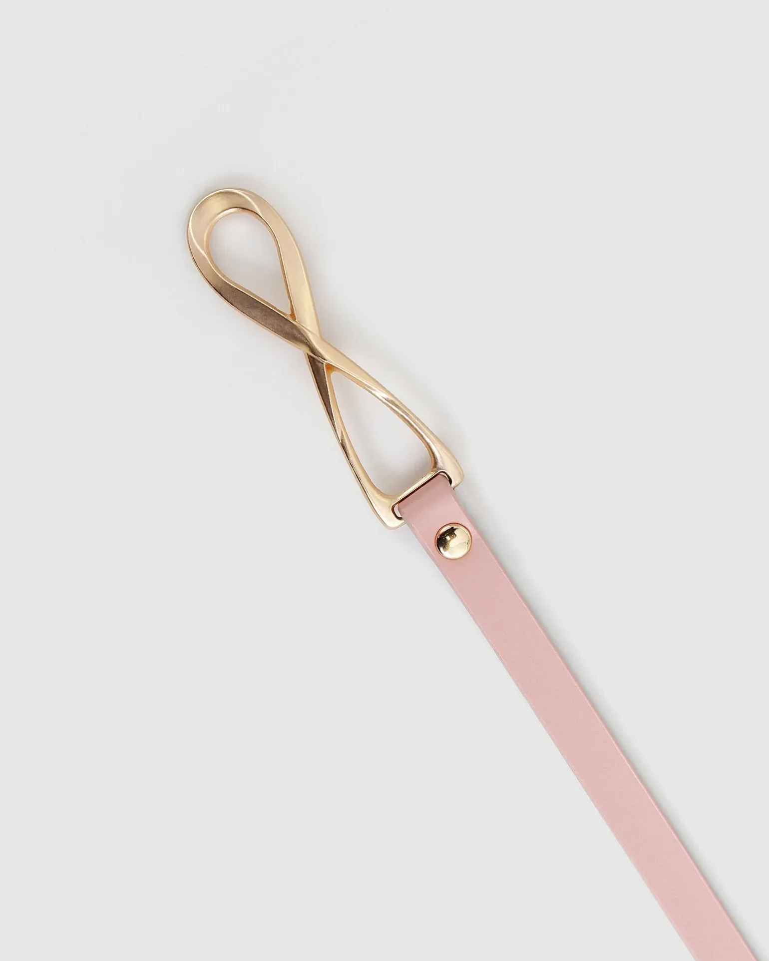 Belle & Bloom Belts>London Mood Leather Tie Belt -