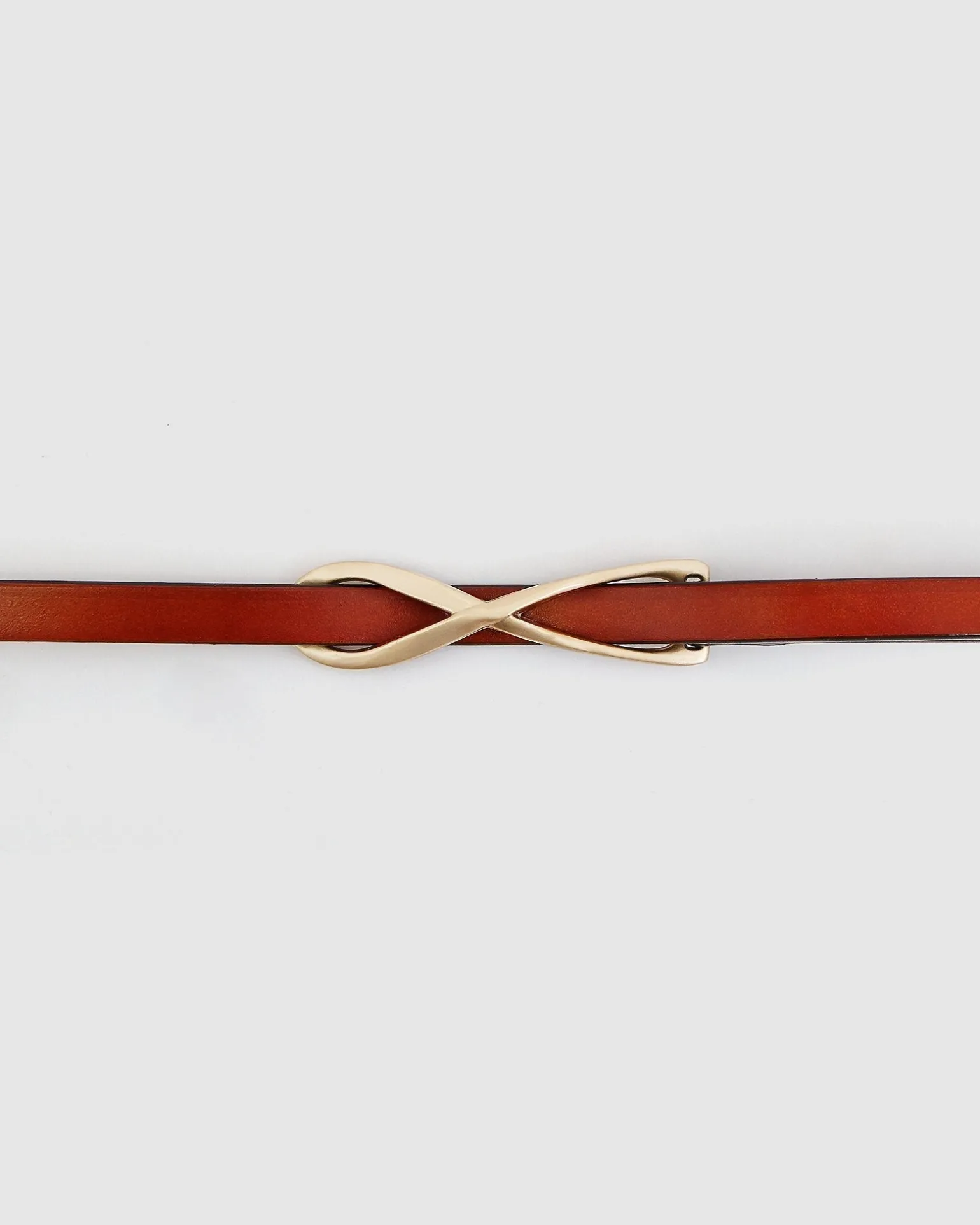 Belle & Bloom Belts>London Mood Leather Tie Belt -