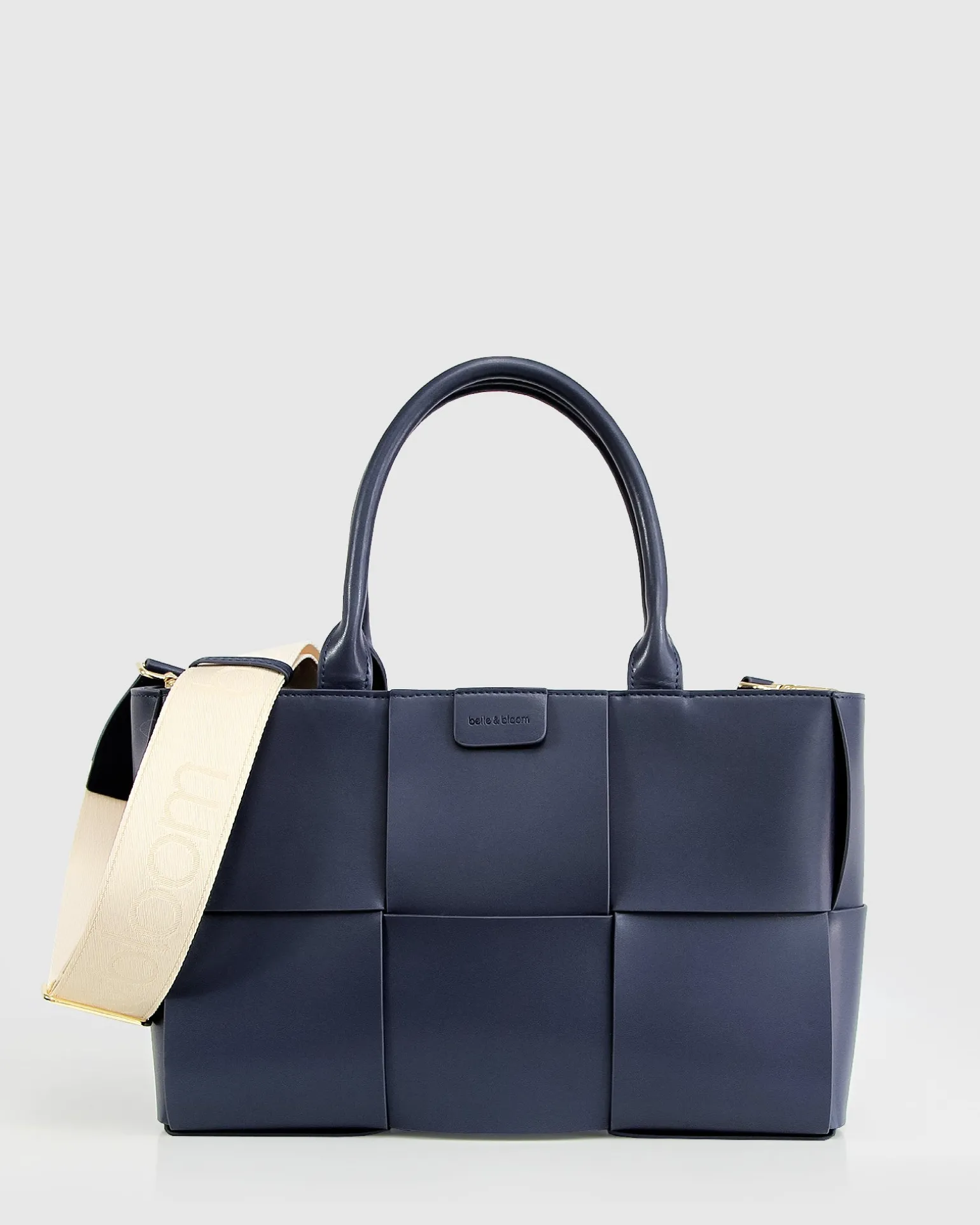 Belle & Bloom Handbags>Long Way Home Woven Tote -