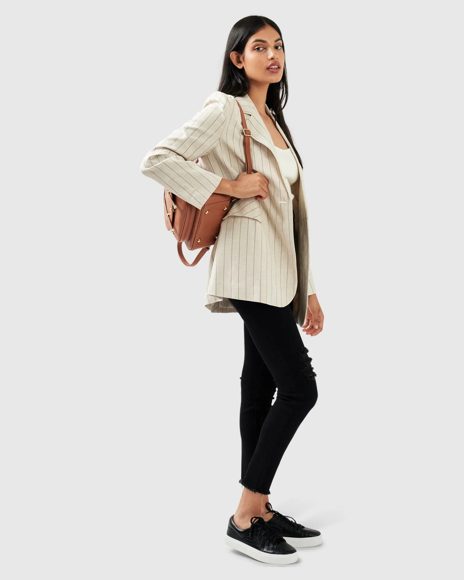 Belle & Bloom Blazers | Suits & Blazers>Love & Mercy Striped Blazer -