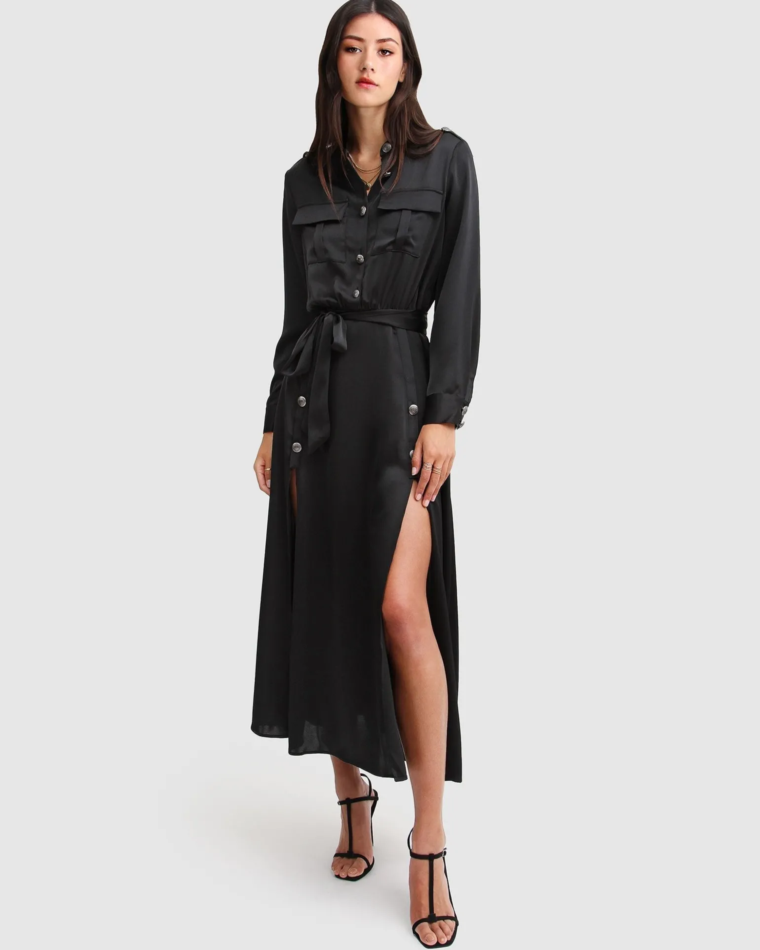 Belle & Bloom Maxi Dresses | Maxi Dresses>Lover To Lover Maxi Shirt Dress -