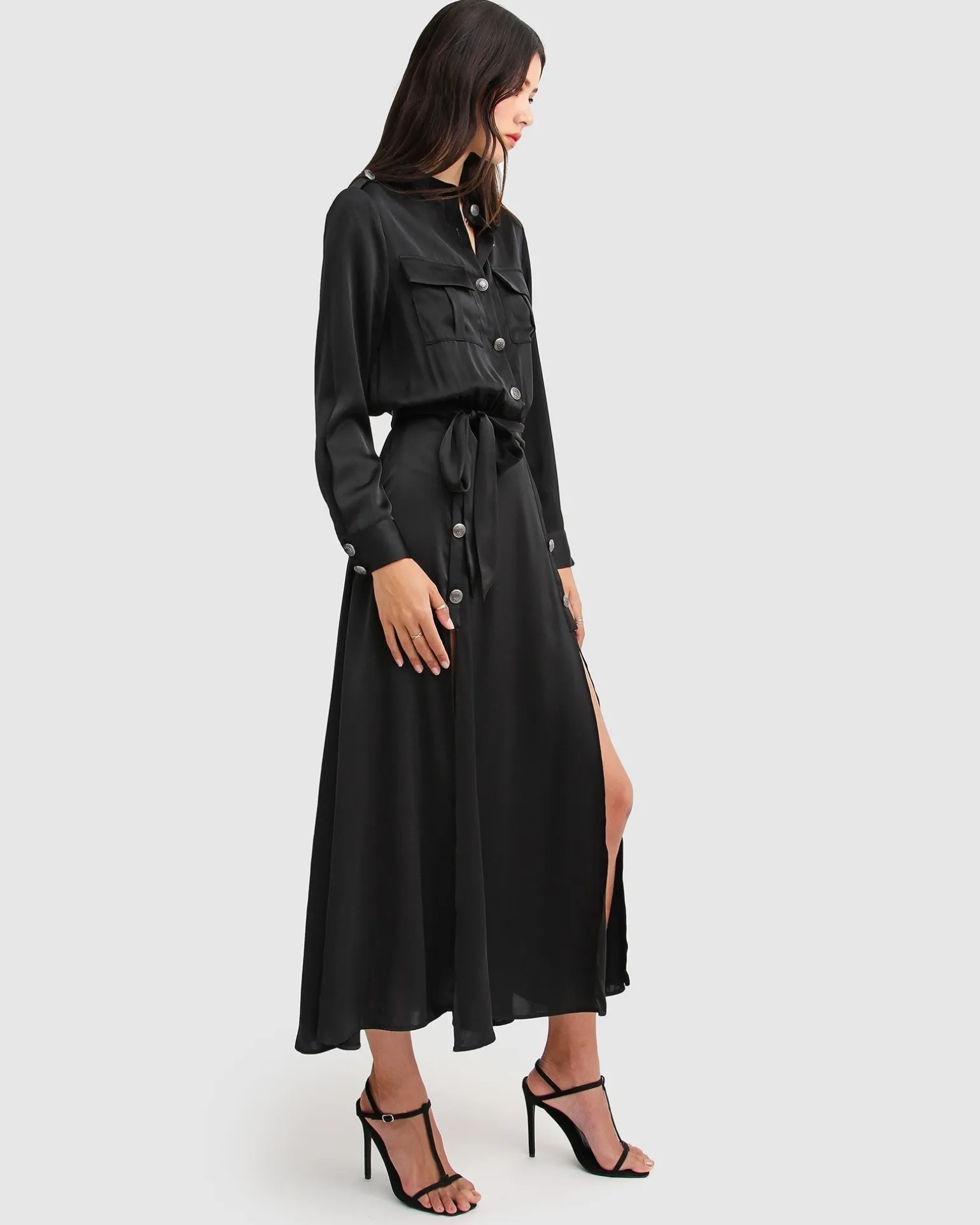 Belle & Bloom Maxi Dresses | Maxi Dresses>Lover To Lover Maxi Shirt Dress -
