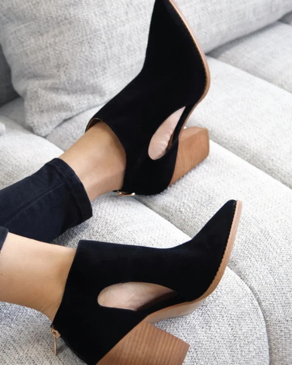 Belle & Bloom Boots>Midnight Special Suede Ankle Boot -