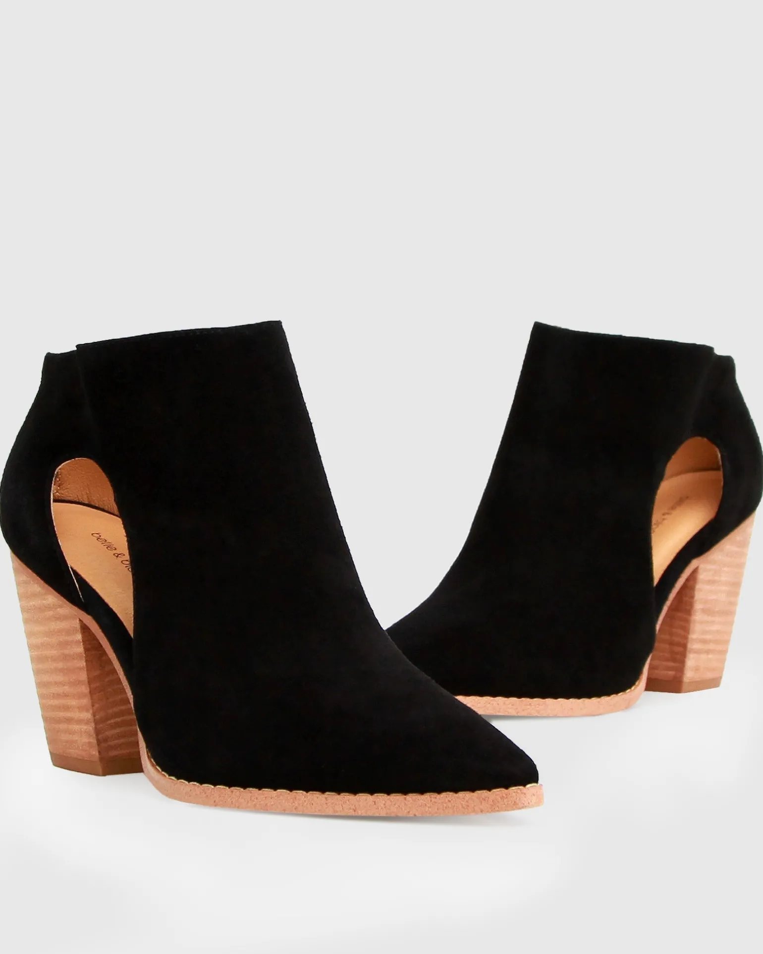 Belle & Bloom Boots>Midnight Special Suede Ankle Boot -