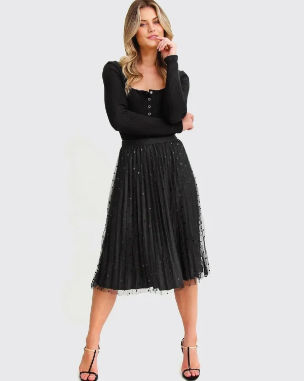 Belle & Bloom Skirts>Mixed Feeling Reversible Skirt -