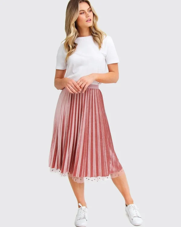 Belle & Bloom Skirts>Mixed Feeling Reversible Skirt -