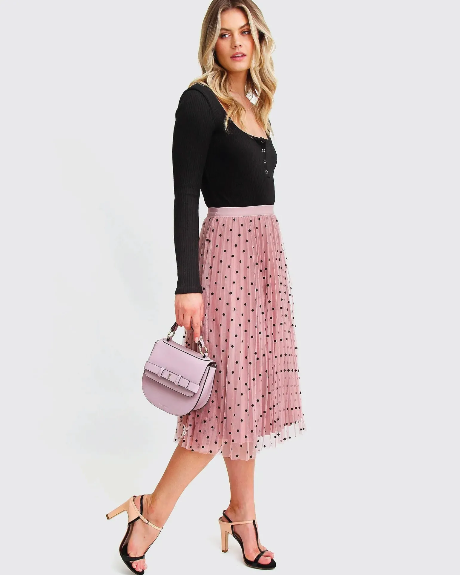 Belle & Bloom Skirts>Mixed Feeling Reversible Skirt -