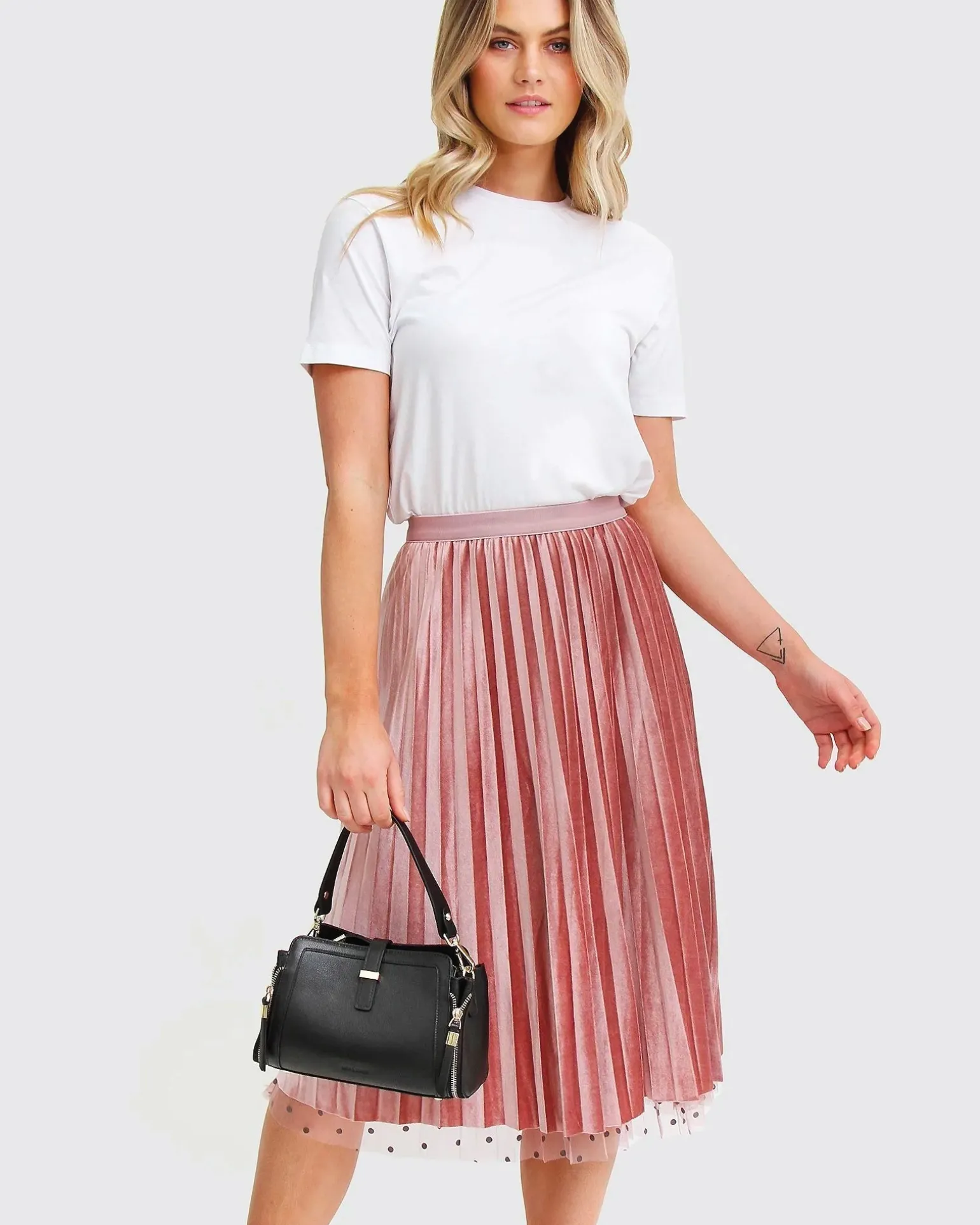Belle & Bloom Skirts>Mixed Feeling Reversible Skirt -