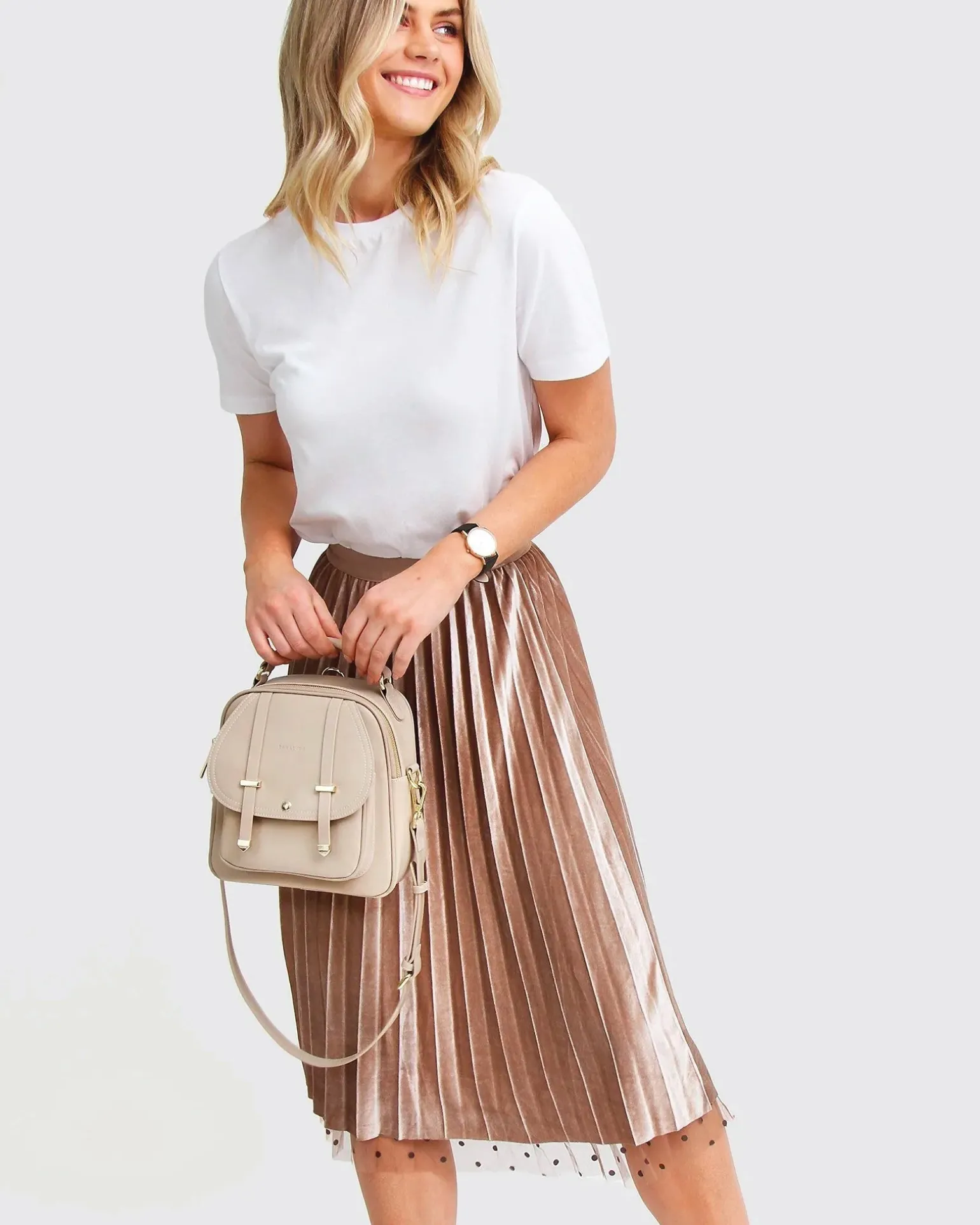 Belle & Bloom Skirts>Mixed Feeling Reversible Skirt -