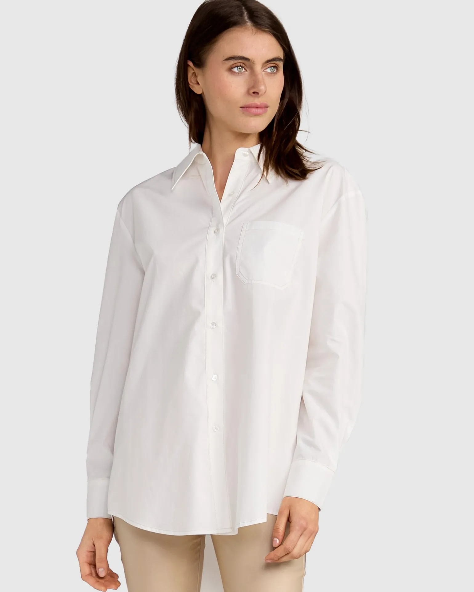 Belle & Bloom Shirts & Blouses>My Girl Oversized Shirt -