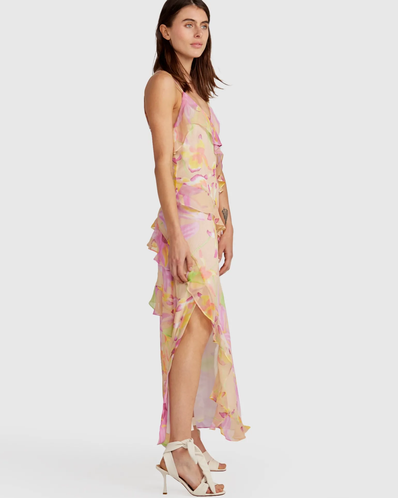 Belle & Bloom Maxi Dresses | Maxi Dresses>Ocean Eyes Limited Edition SILK Maxi Dress -