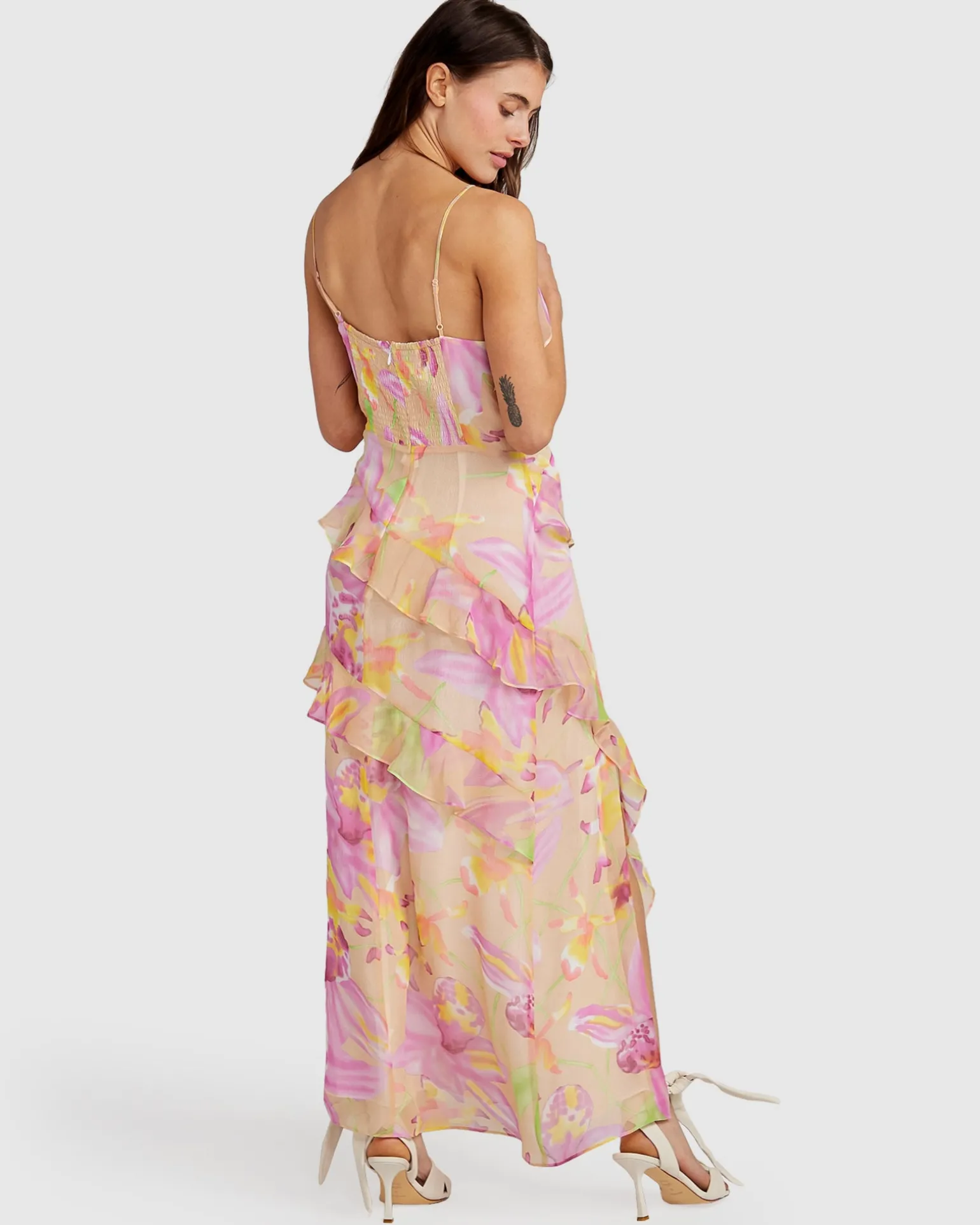 Belle & Bloom Maxi Dresses | Maxi Dresses>Ocean Eyes Limited Edition SILK Maxi Dress -