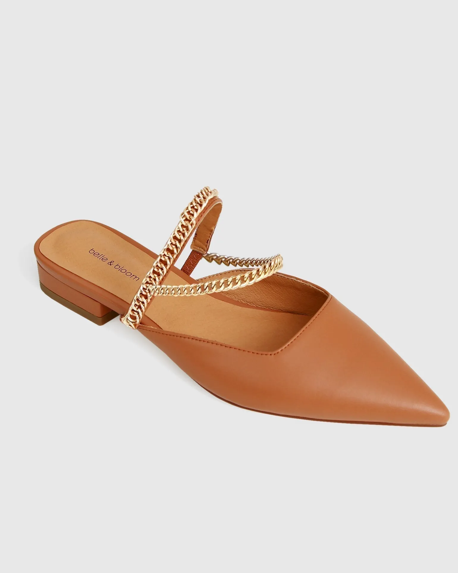 Belle & Bloom Flats>On The Go Leather Flat -