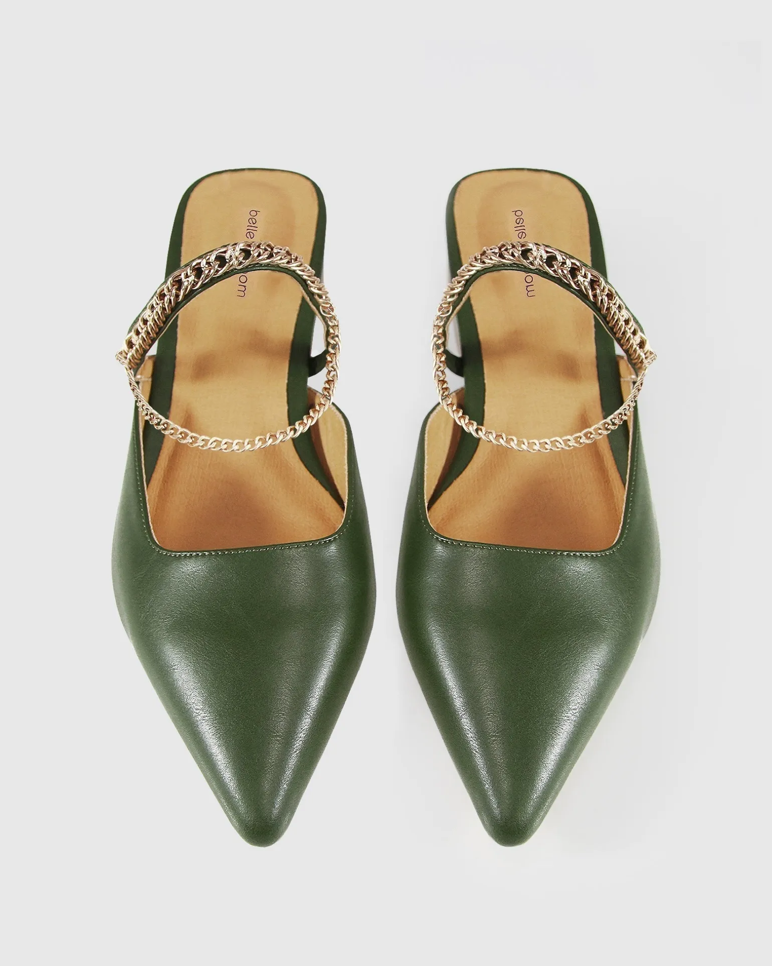 Belle & Bloom Flats>On The Go Leather Flat -