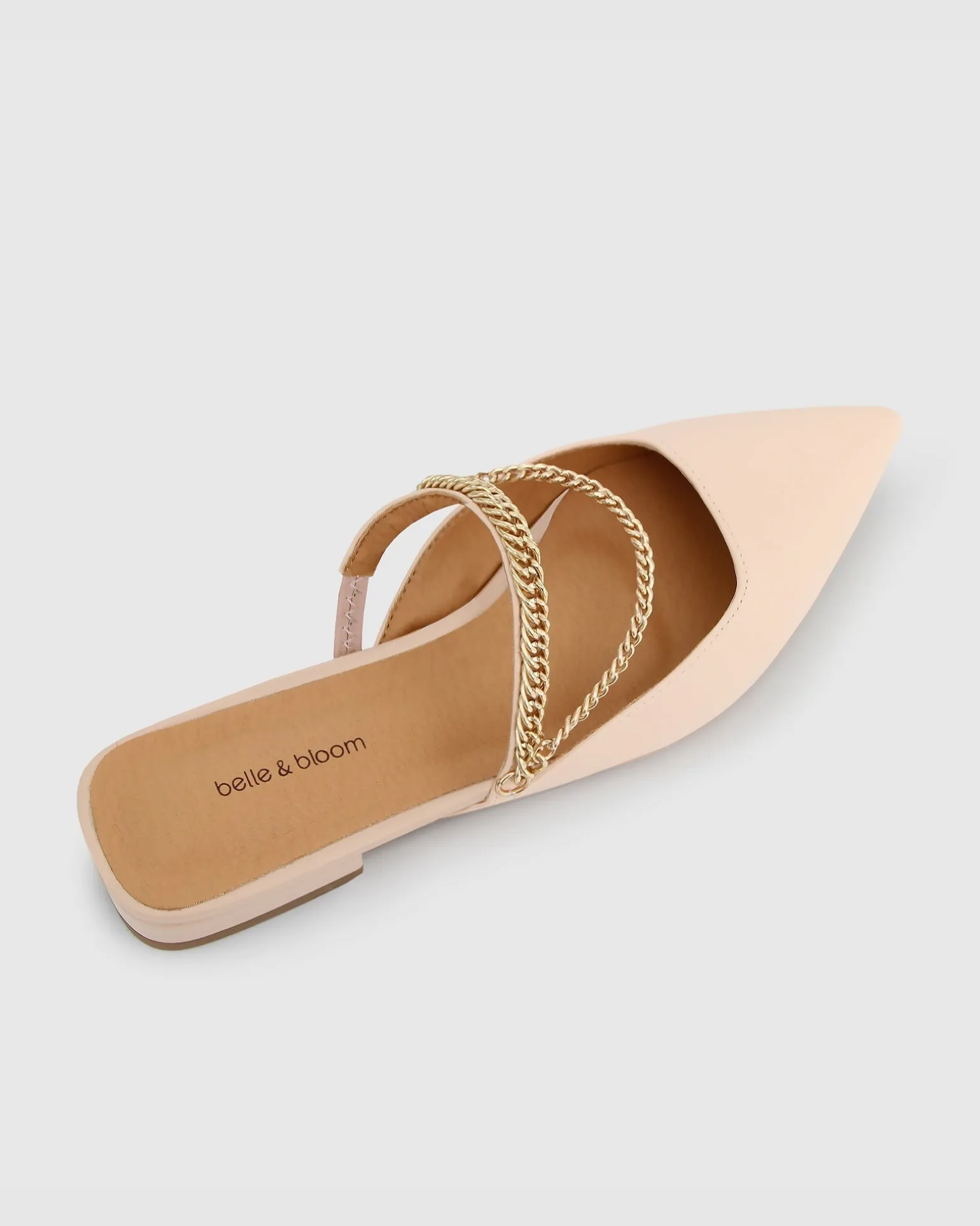 Belle & Bloom Flats>On The Go Leather Flat -