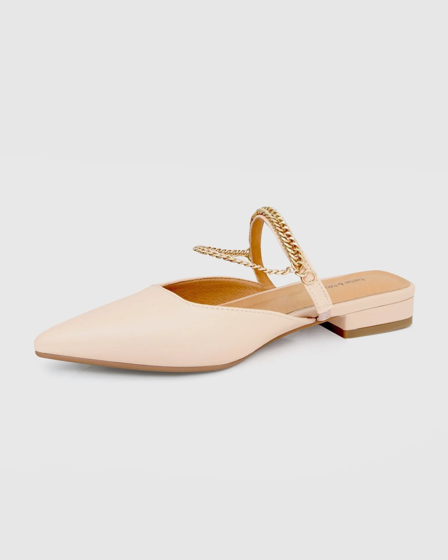Belle & Bloom Flats>On The Go Leather Flat -