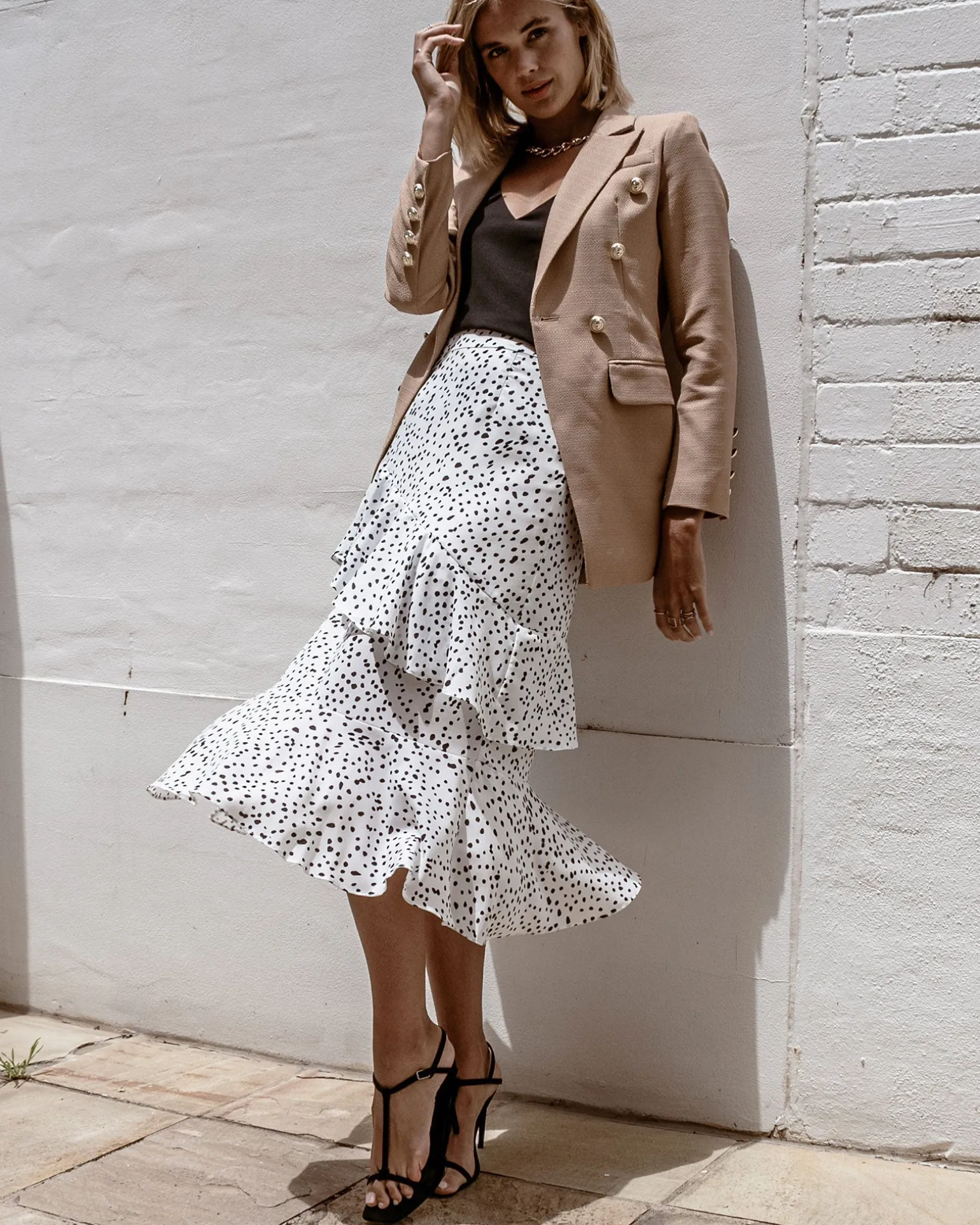 Belle & Bloom Blazers | Suits & Blazers>Princess Polina Textured Weave Blazer -