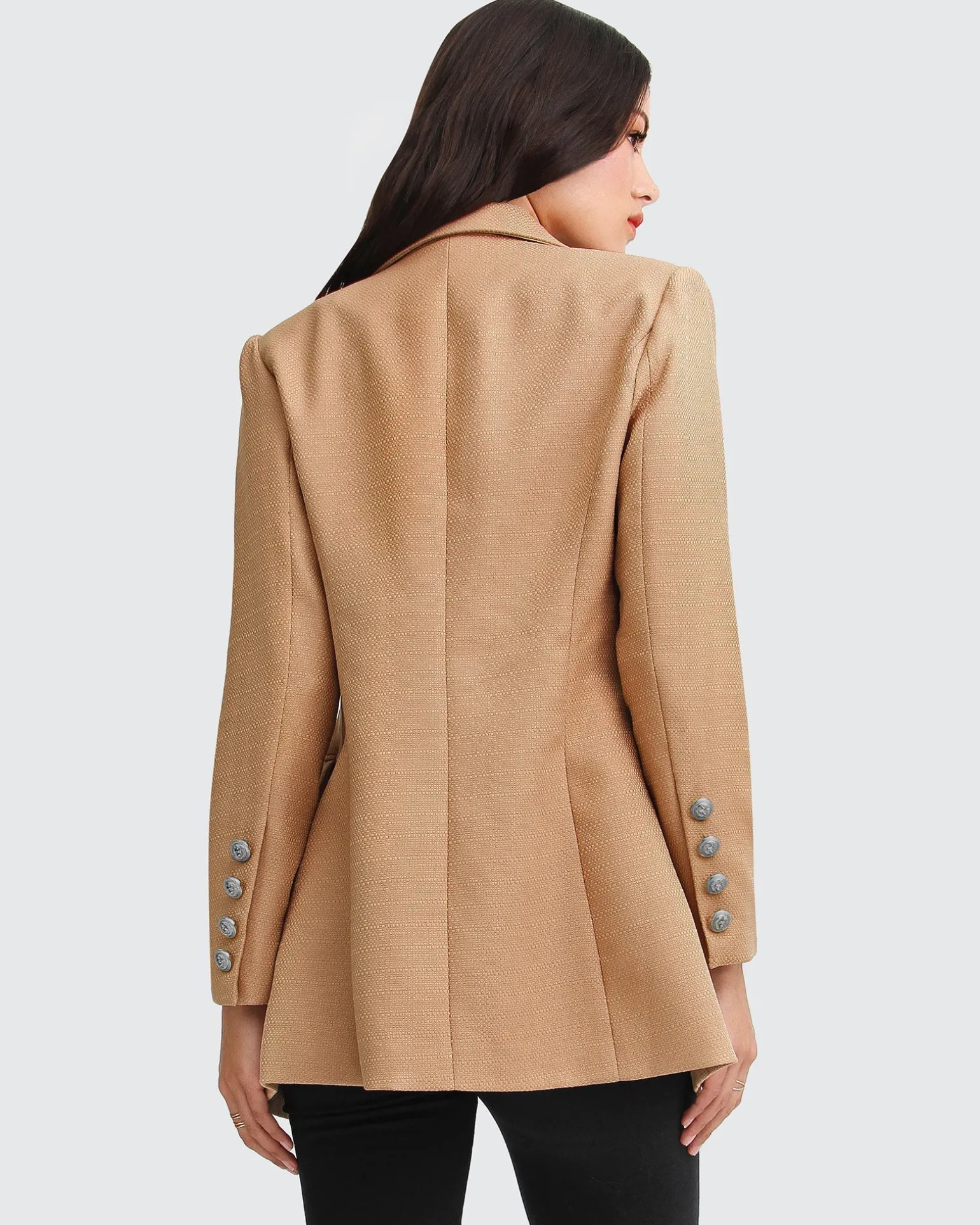 Belle & Bloom Blazers | Suits & Blazers>Princess Polina Textured Weave Blazer -