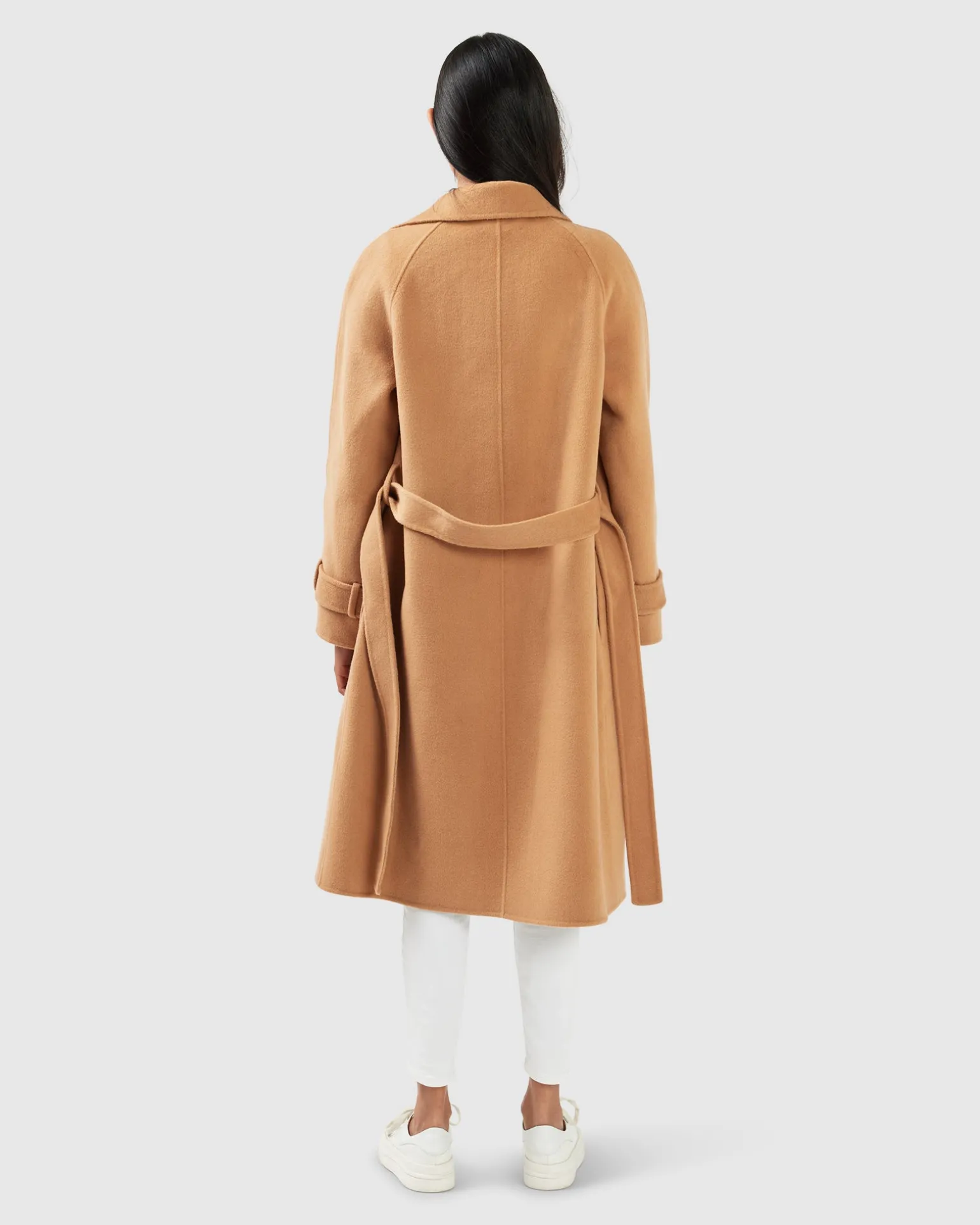 Belle & Bloom Belted Coats | Wool Coats>Shore To Shore Belted Wool Coat -