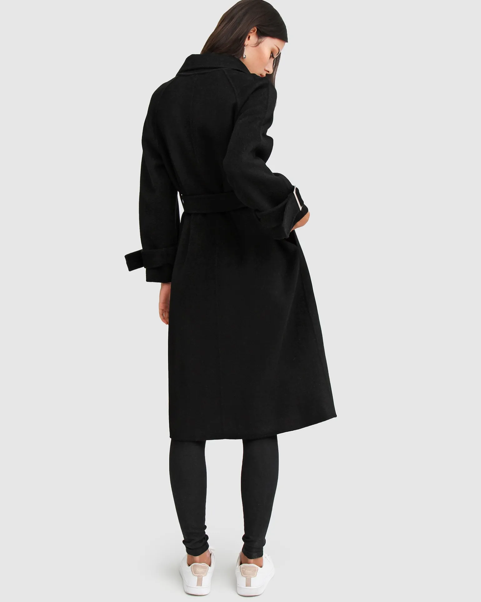 Belle & Bloom Belted Coats | Wool Coats>Shore To Shore Belted Wool Coat -