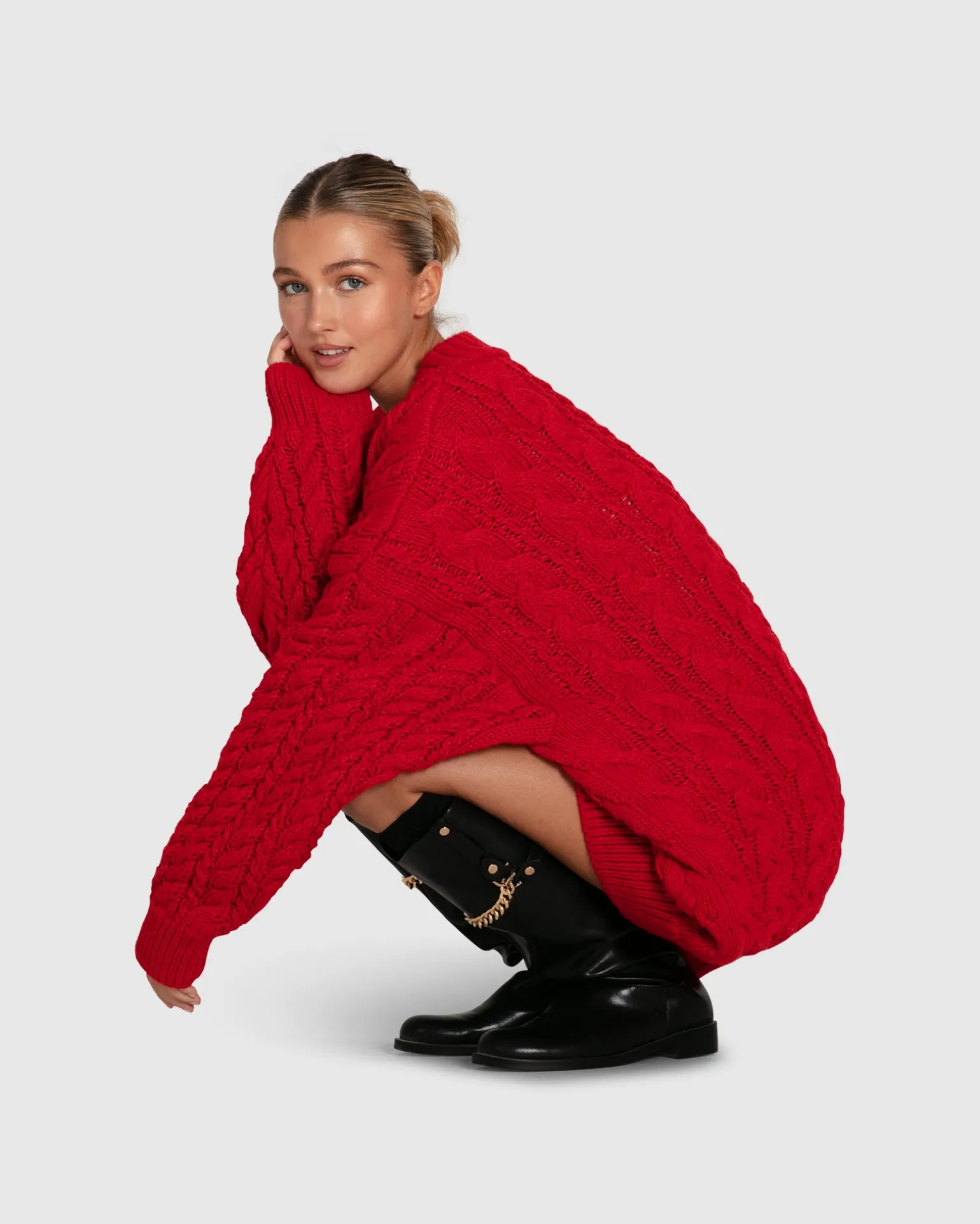 Belle & Bloom Sweaters | Sweaters>Still The One Chunky Oversize Knit -