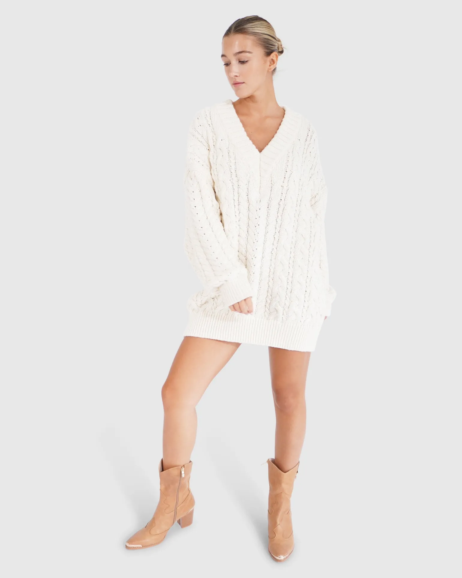 Belle & Bloom Sweaters | Sweaters>Still The One Chunky Oversize Knit -