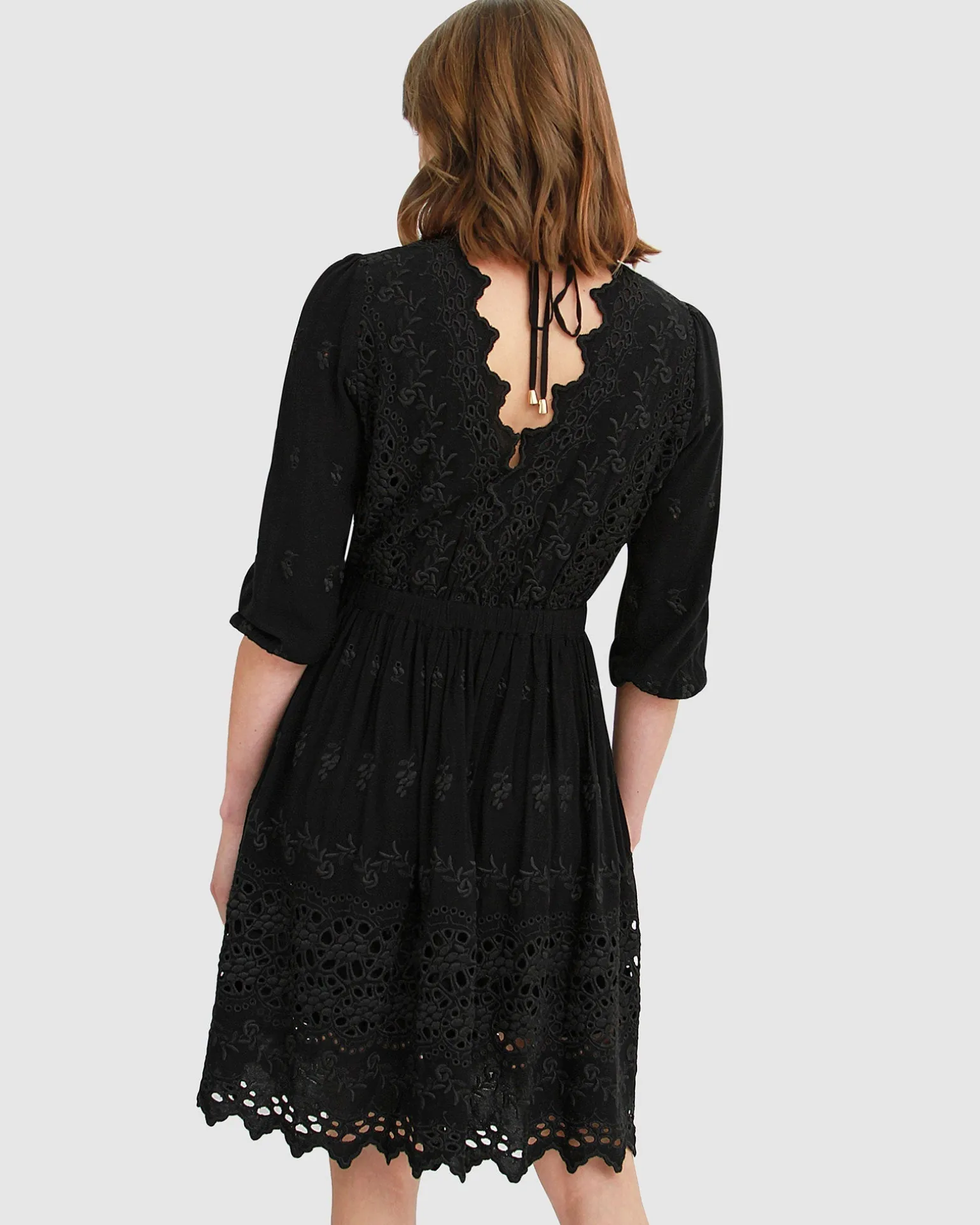Belle & Bloom Mini Dresses | Mini Dresses>Sweet Talk Eyelet Mini Dress -